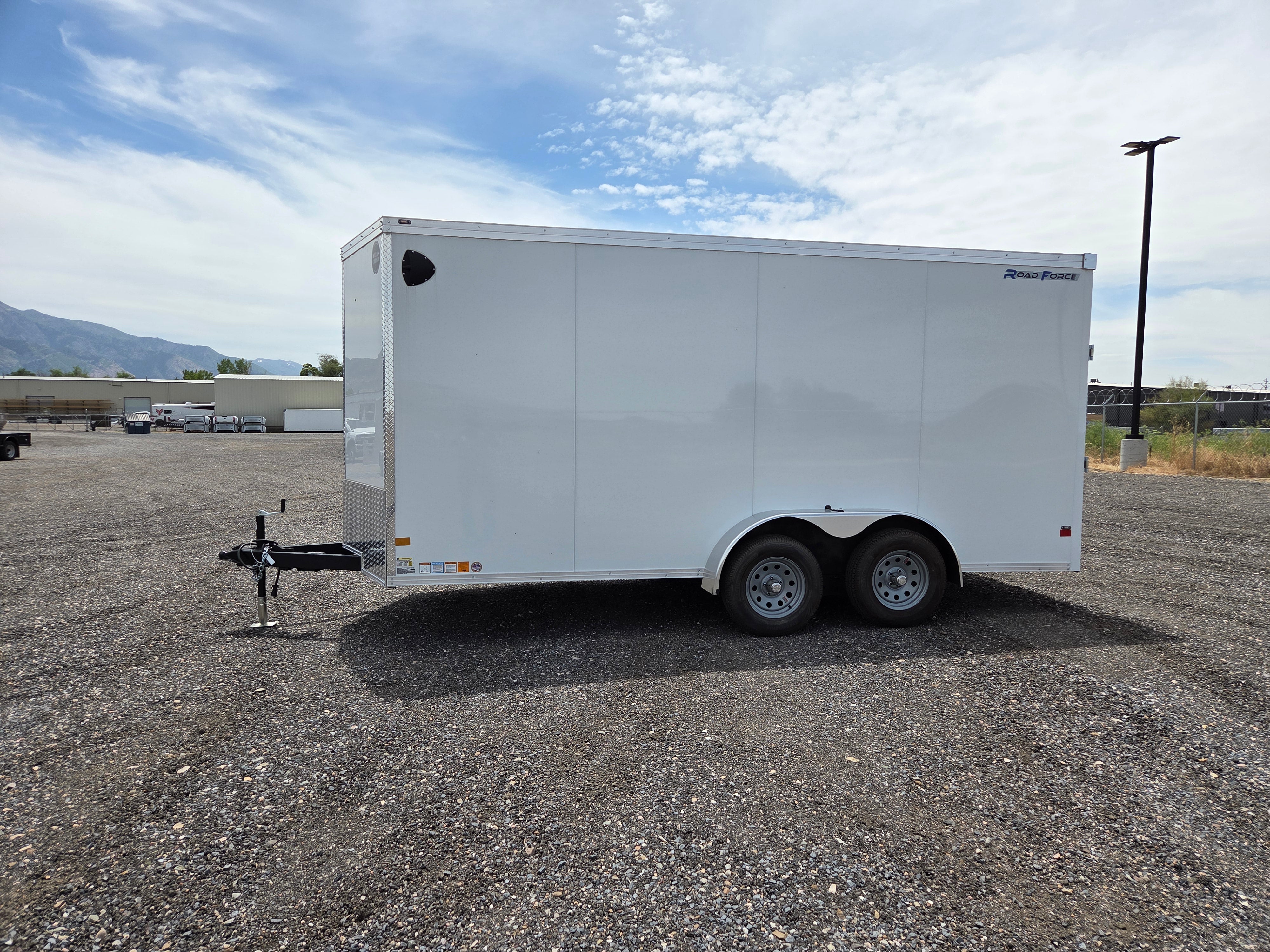 7 X 16 Wells Cargo Road Force Work Grade Enclosed Trailer