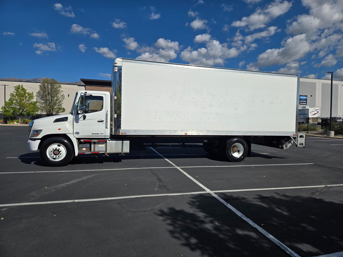 USED 2020 HINO 268A 26,000 GVW 26' BOX TRUCK