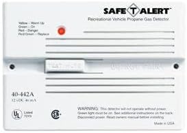 -SALE- Safe Alert Propane Alarm, White Flush Mount 12 vDC Hard Wire