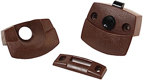 RV Designer Privacy Latch- Brown