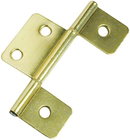 -SALE- RV Designer Non-Mortise Hinge- Brass Finish