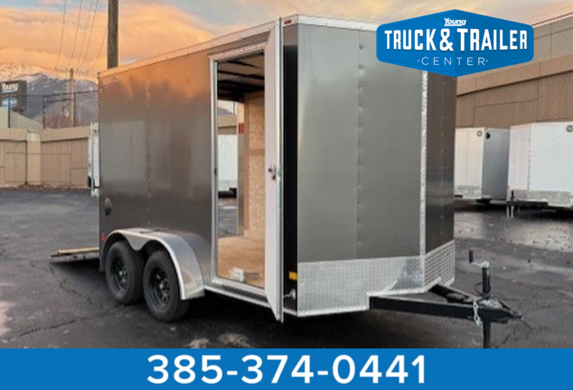 Wells Cargo 7 x 12 Deluxe Enclosed Trailer