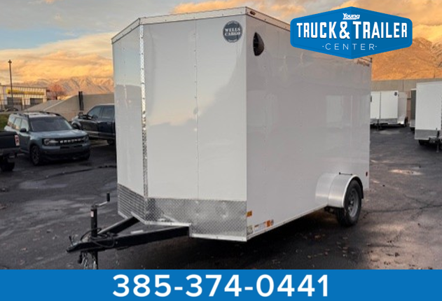 Wells Cargo 7 x 12 Deluxe Enclosed Trailer