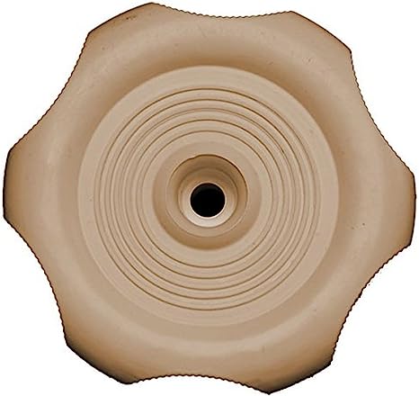 -SALE- RV Designer Plastic Window Knob Beige- 1" Shaft