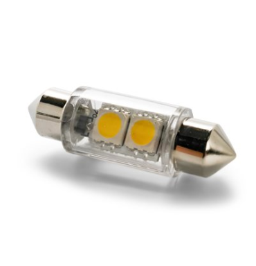SALE - Camco LED Replacement Bulb Replaces 211-2 (Festoon) 36mm Length Style Light Bulbs