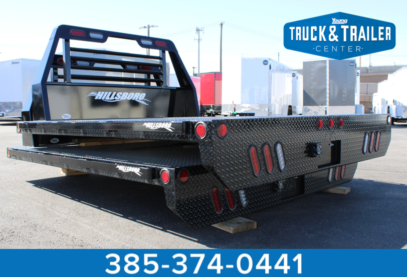 Hillsboro 8 x 11.3 Steel Flatbed Truck Bed