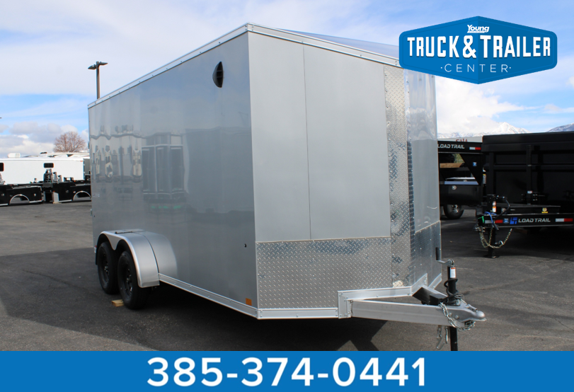 All Aluminum Pace 7 x 16 Enclosed Trailer