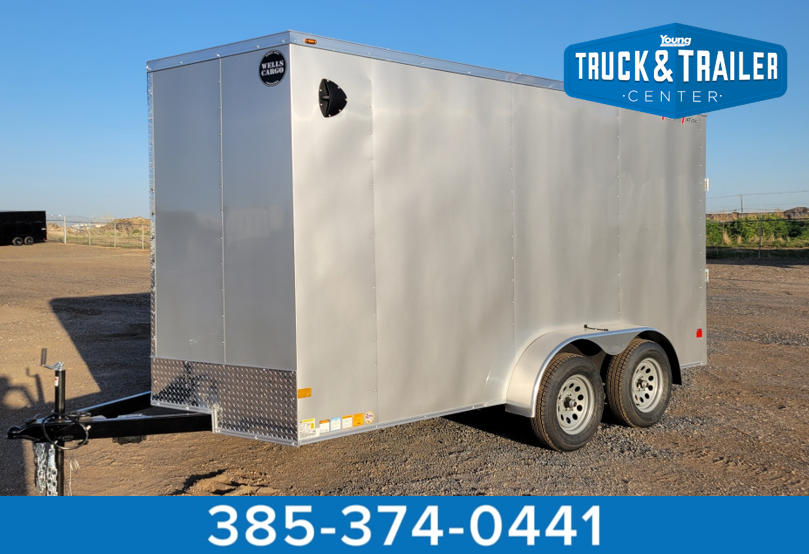 2025 Wells Cargo 7 x 14 Deluxe Trailer