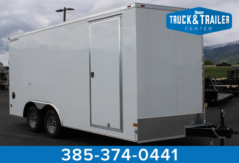 2025 Wells Cargo 8.5 x 16 Deluxe Enclosed Trailer