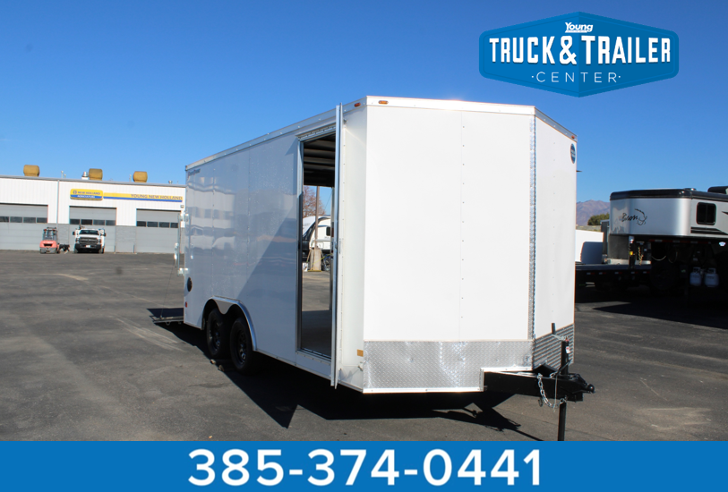 Wells Cargo 8.5 x 16 Deluxe Enclosed Trailer