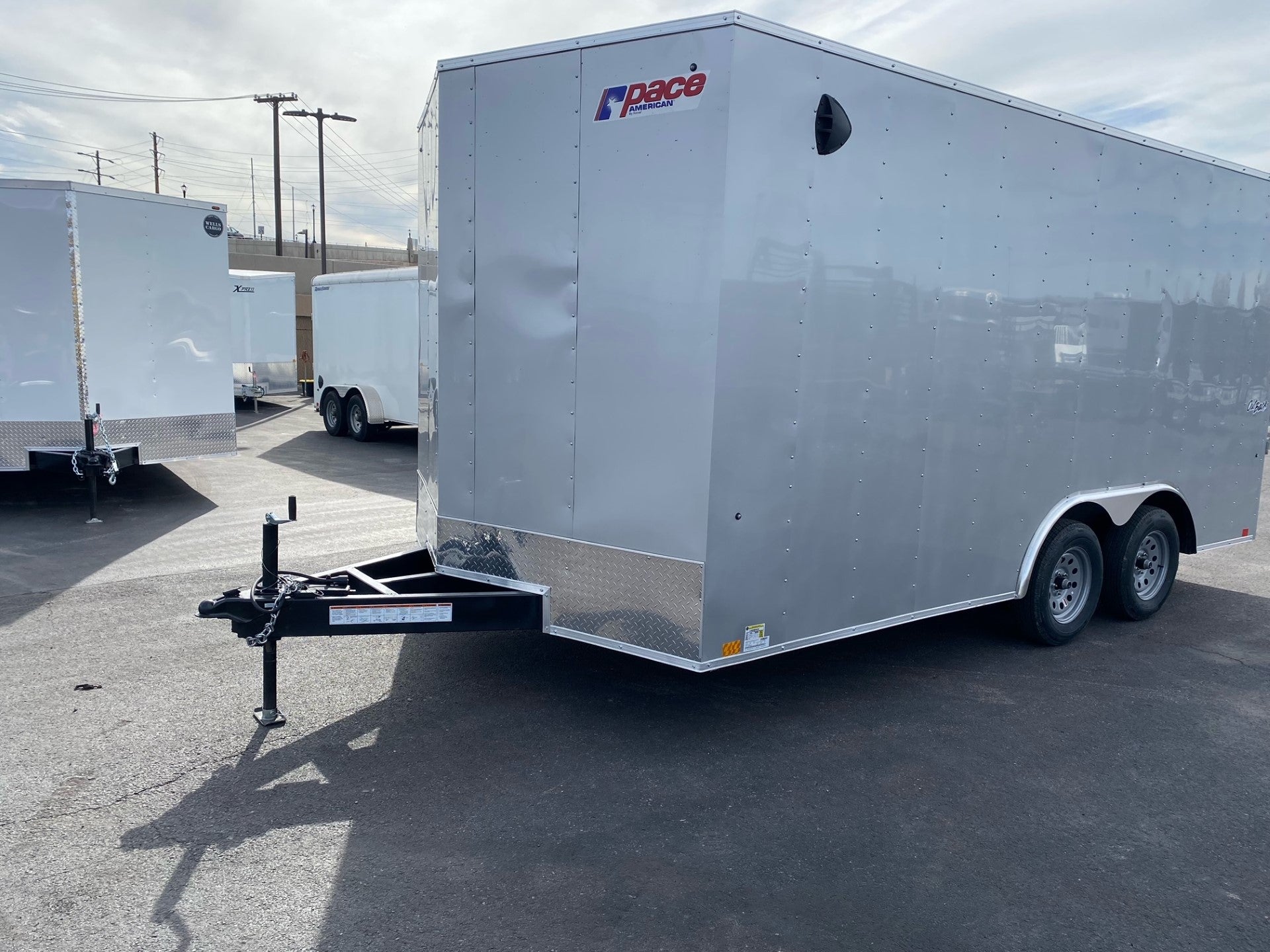 2024 Pace 8.5 x 16 Enclosed Outback Trailer