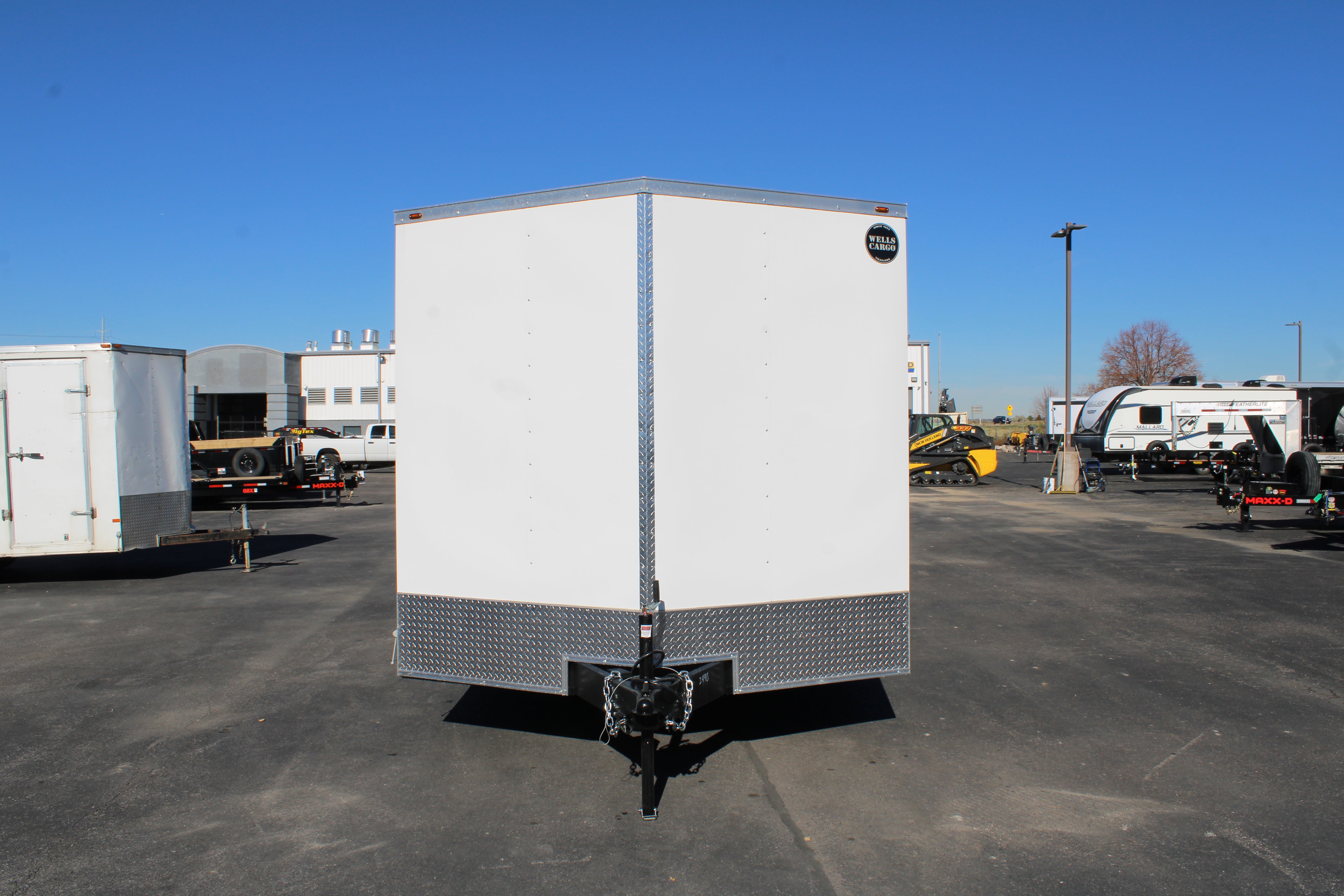 Wells Cargo 8.5 x 16 Deluxe Enclosed Trailer
