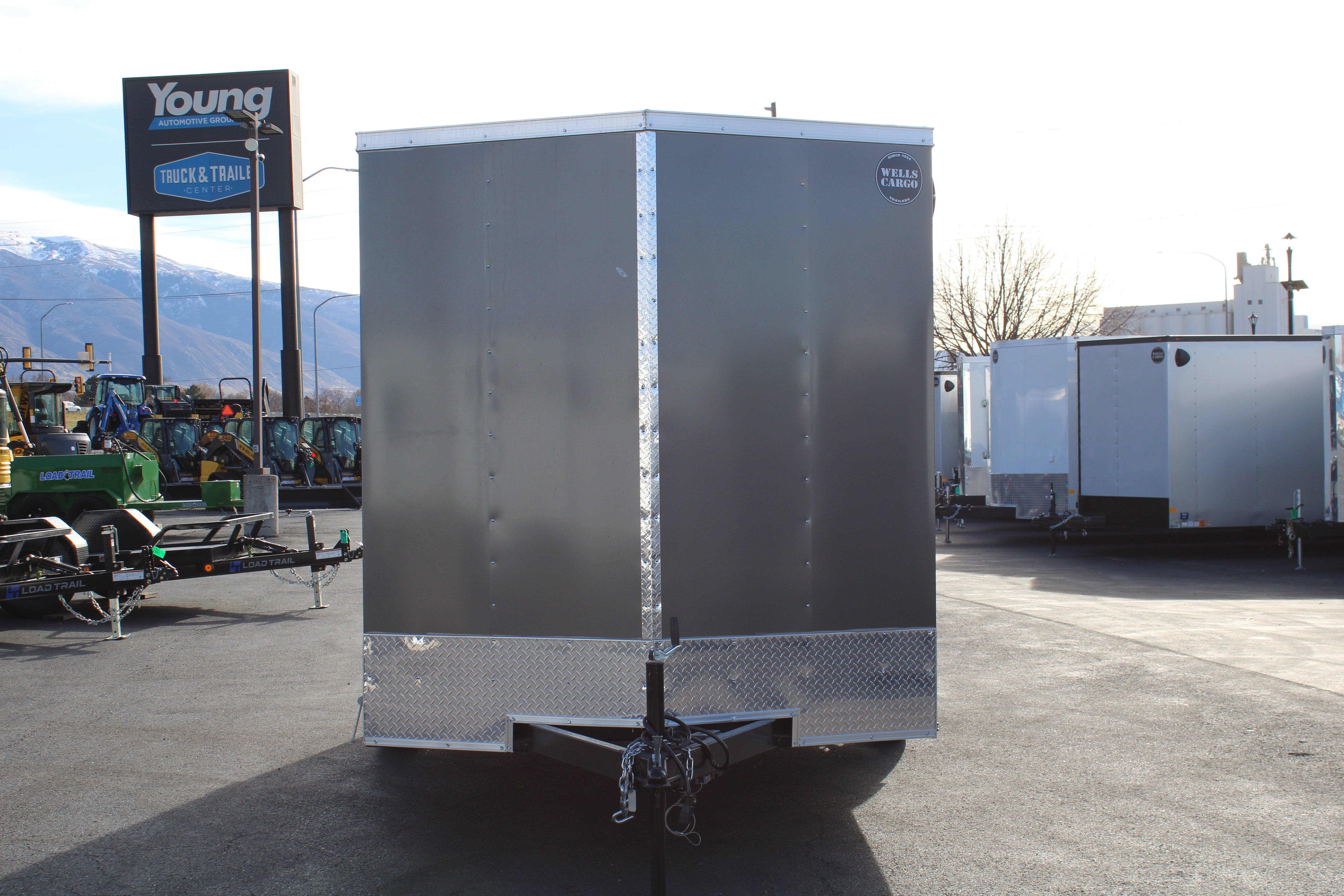 Wells Cargo 7 x 12 Deluxe Enclosed Trailer
