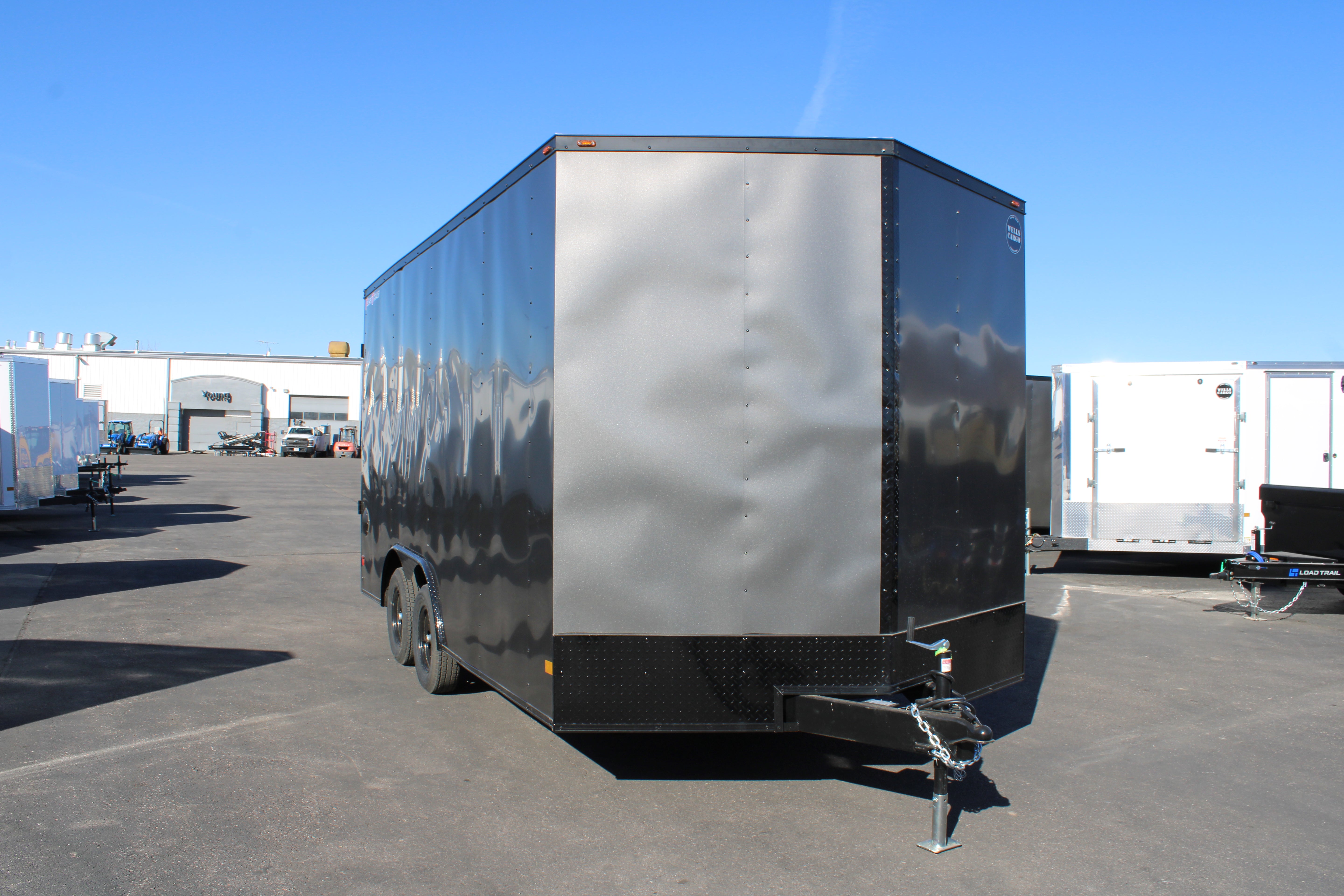 Wells Cargo 8.5 x 16 Deluxe Enclosed Trailer
