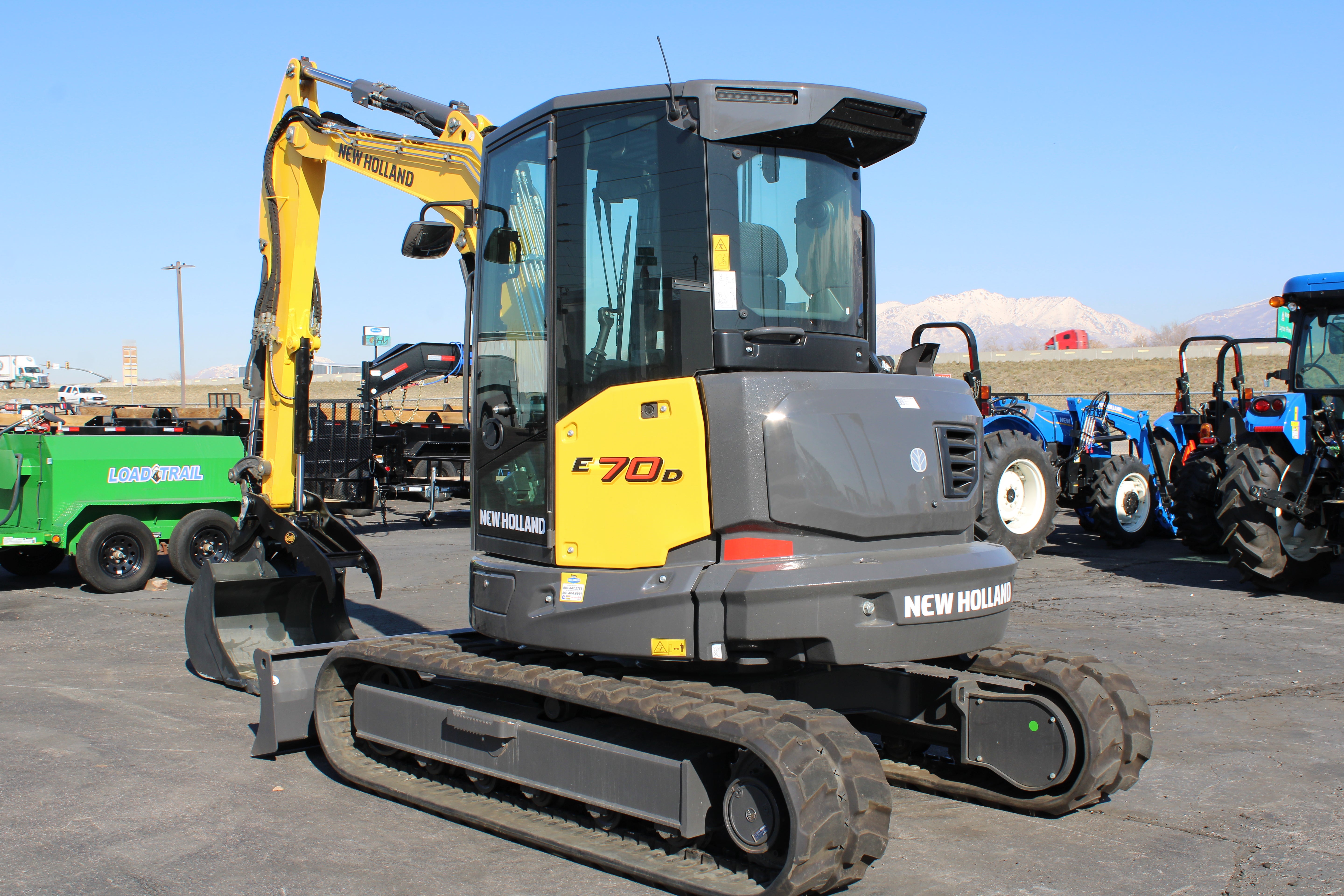 2025 New Holland E70D Excavator