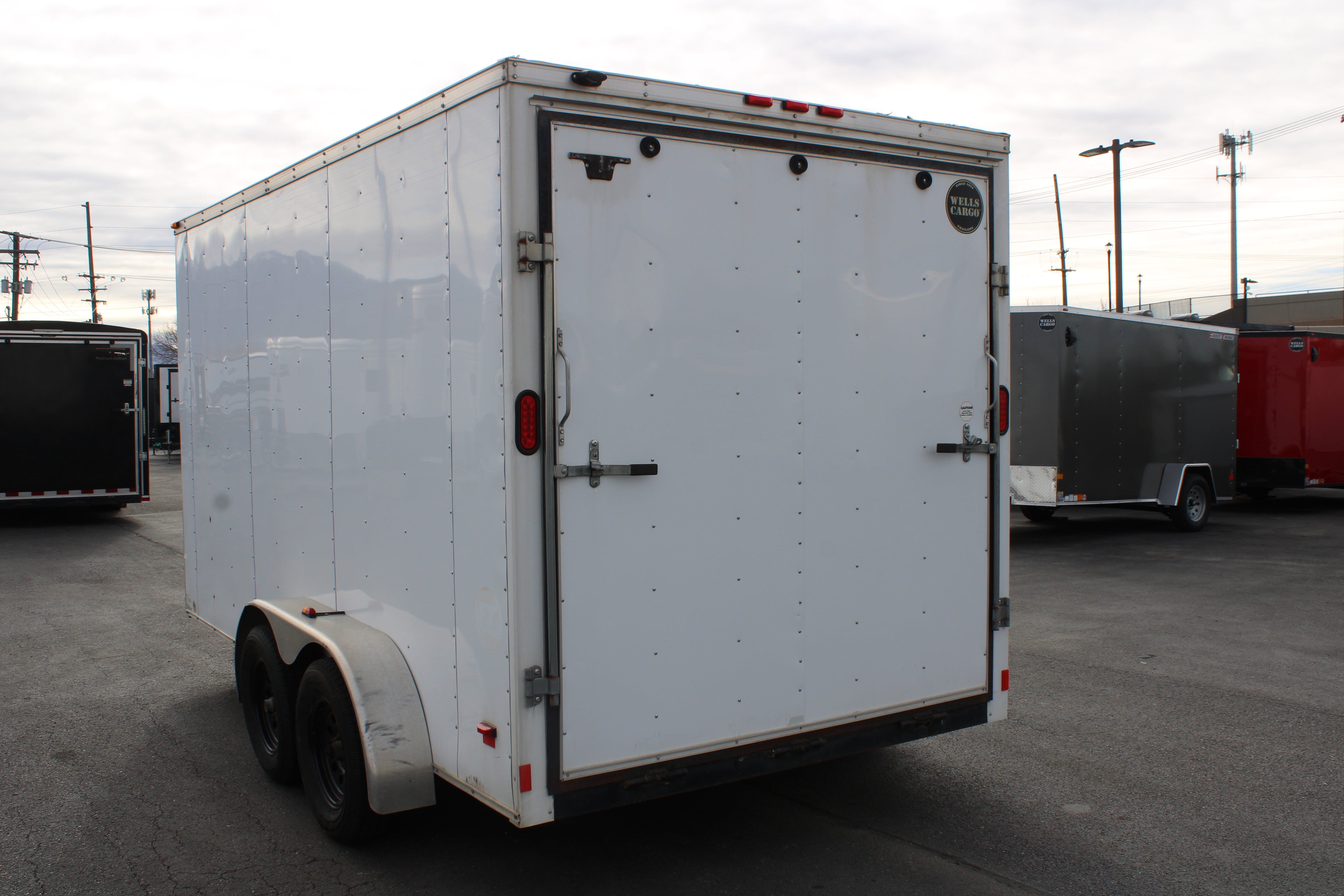 Wells Cargo 7 x 14 Deluxe Enclosed Trailer **BLACK FRIDAY SPECIAL**