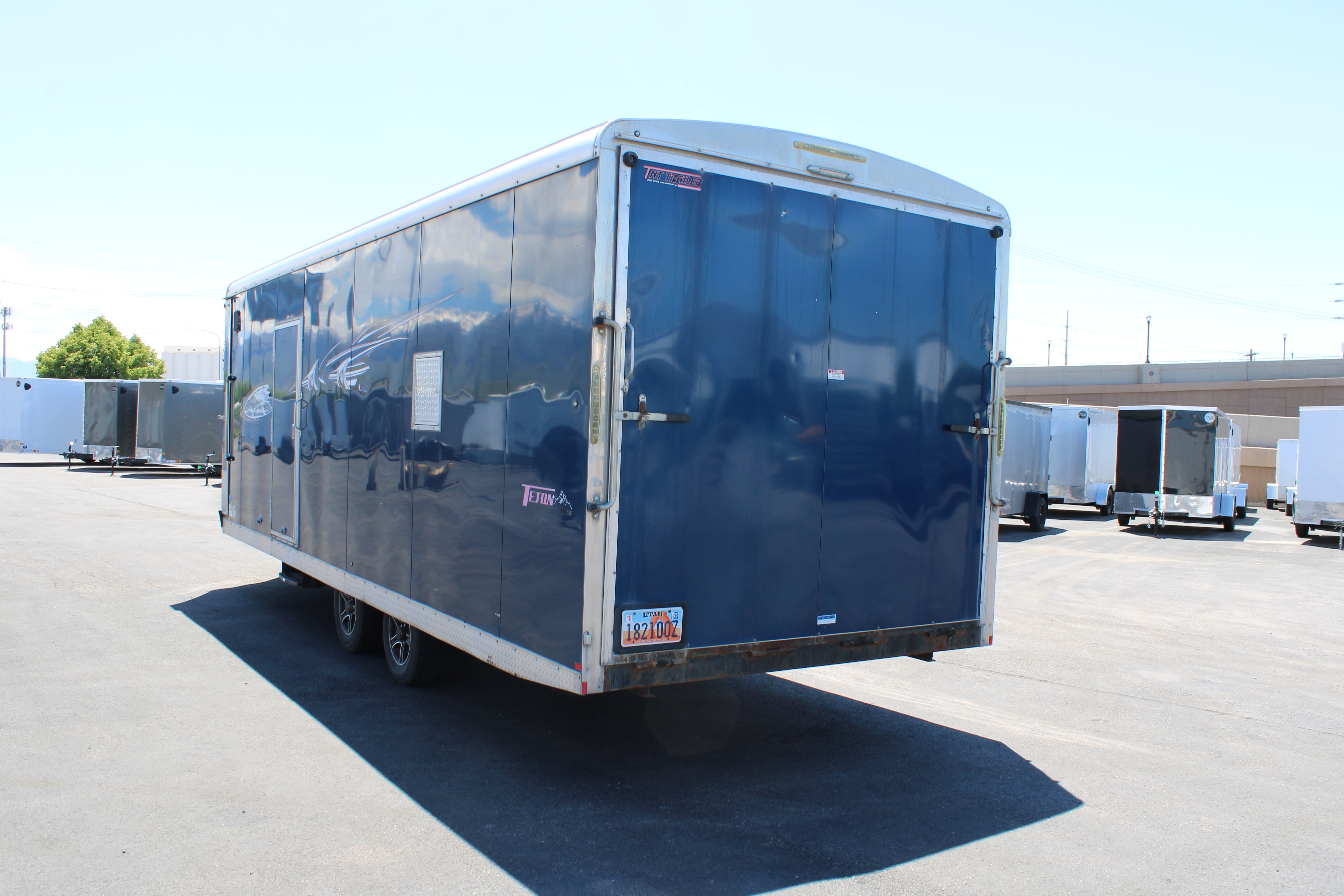 TETON 28' SNOWMOBILE TRAILER
