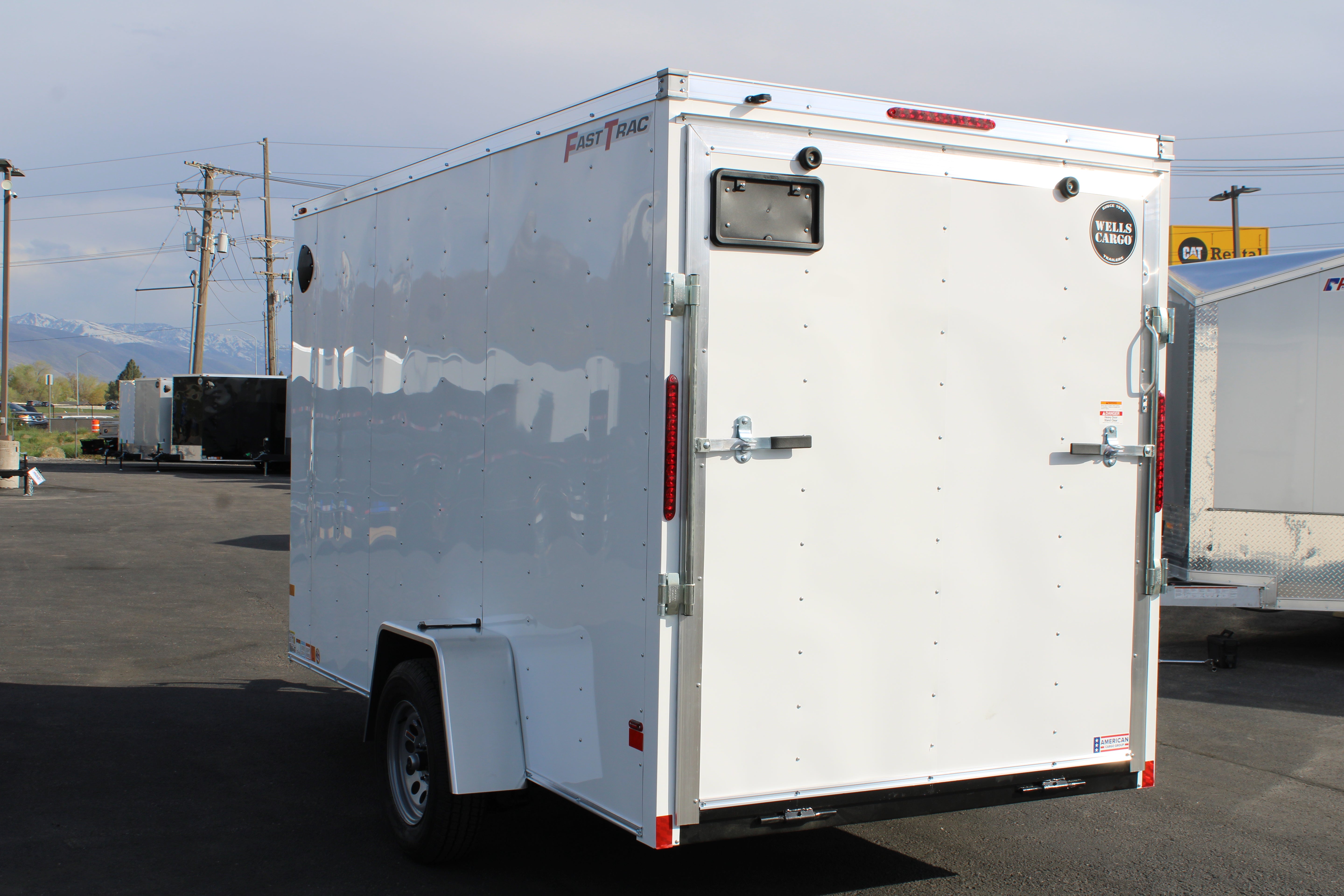 2025 Wells Cargo 6 x 12 Enclosed Trailer