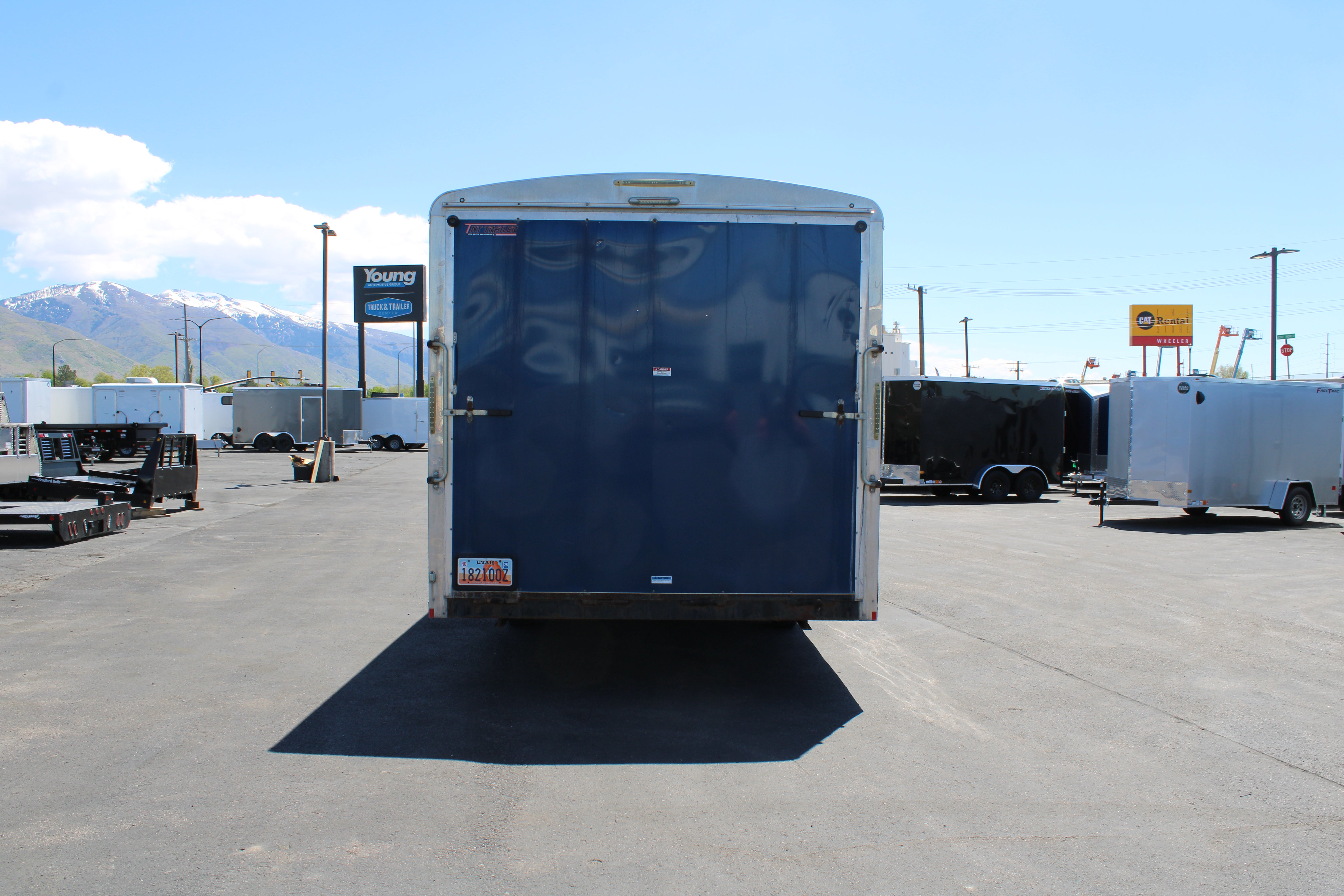 TETON 28' SNOWMOBILE TRAILER
