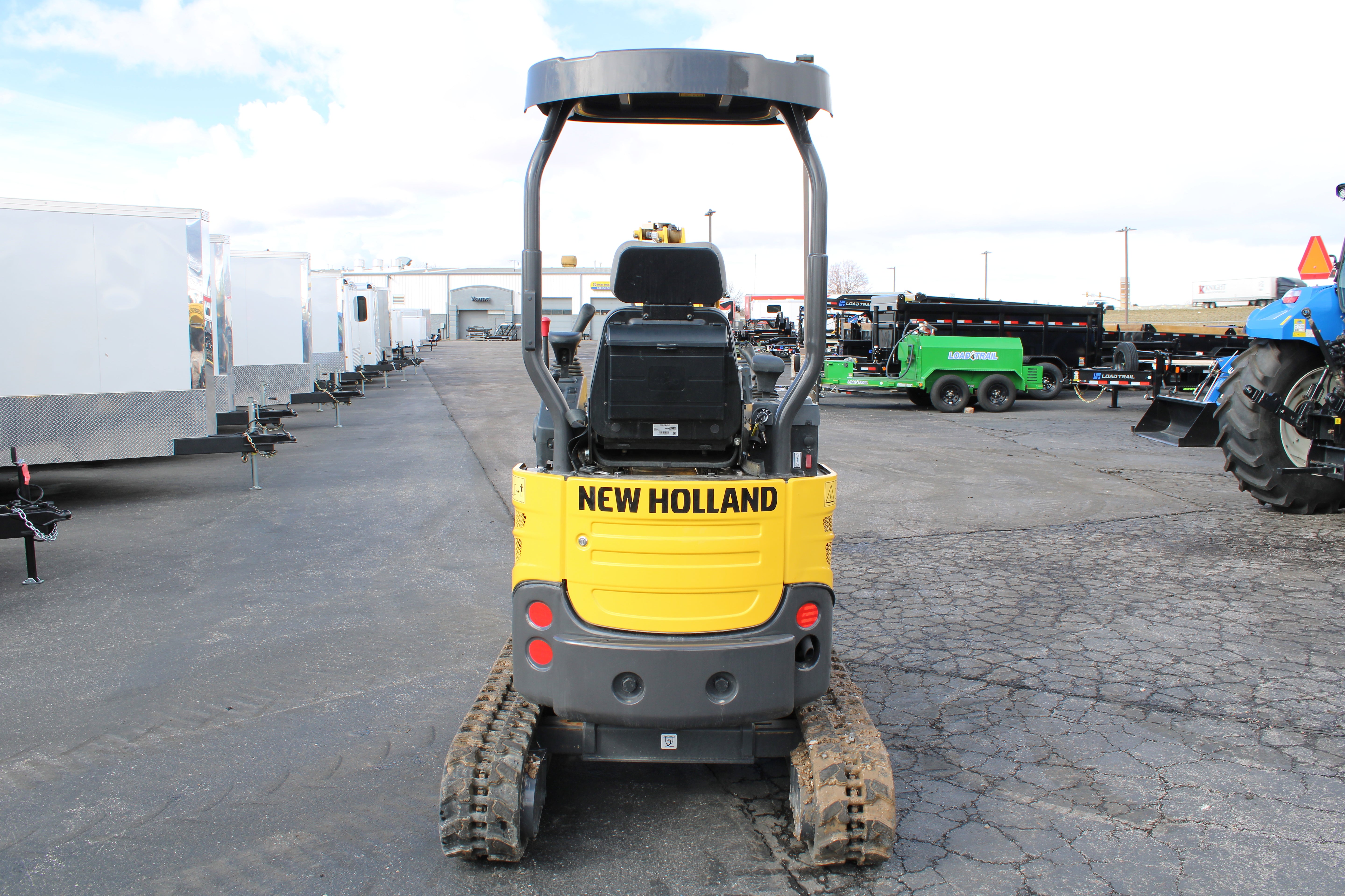 2025 New Holland E17C Mini Excavator