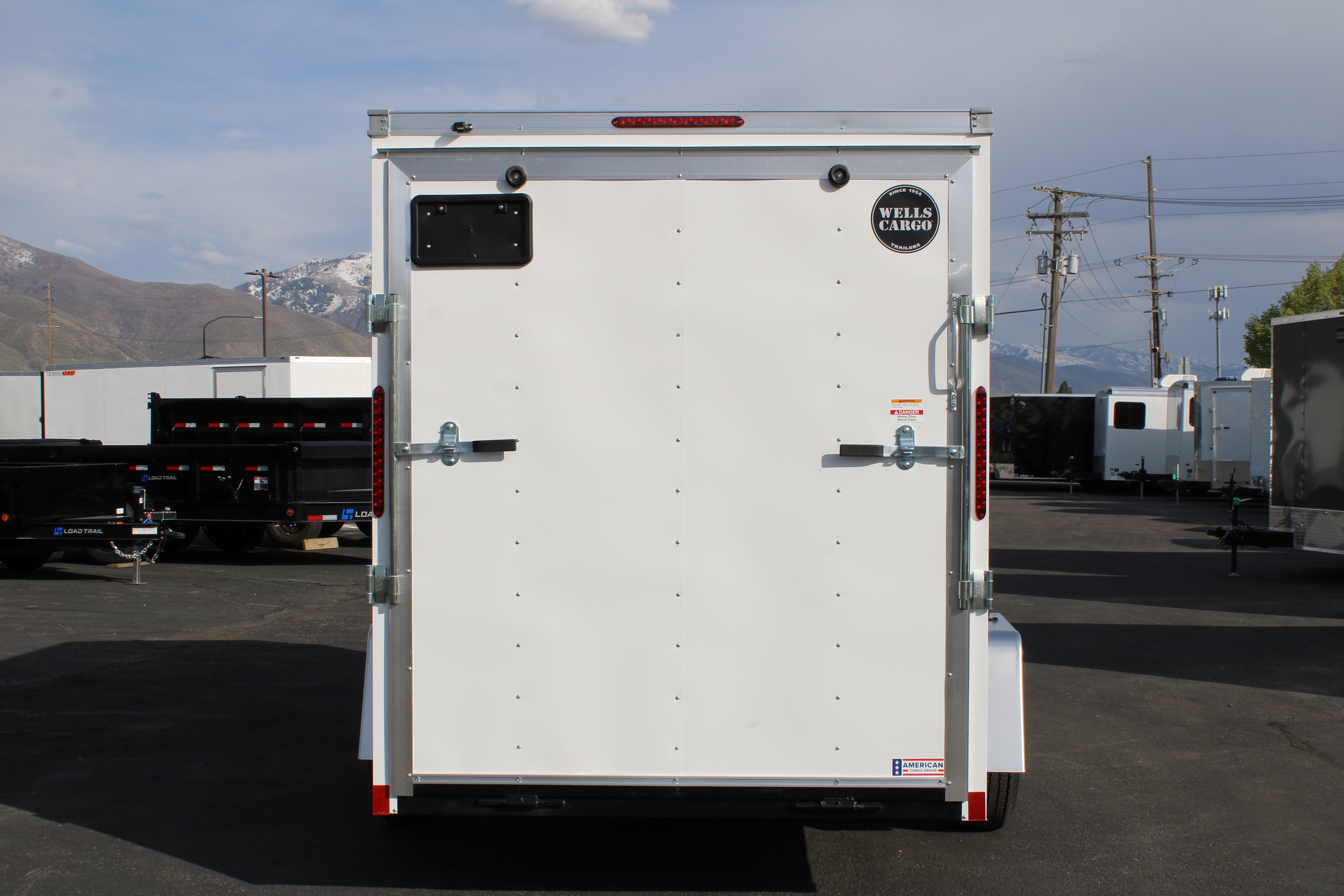 2025 Wells Cargo 6 x 12 Enclosed Trailer