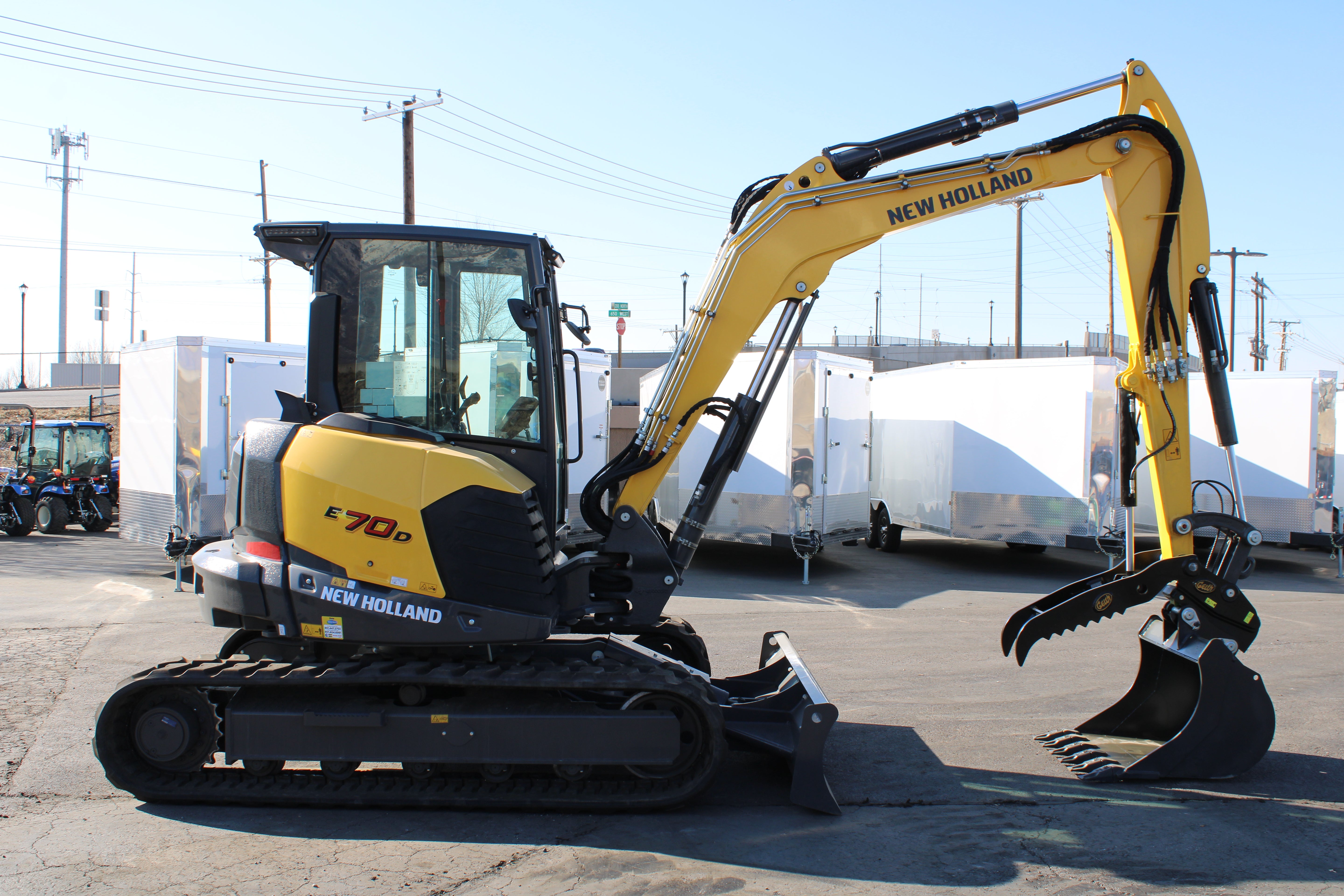 2025 New Holland E70D Excavator