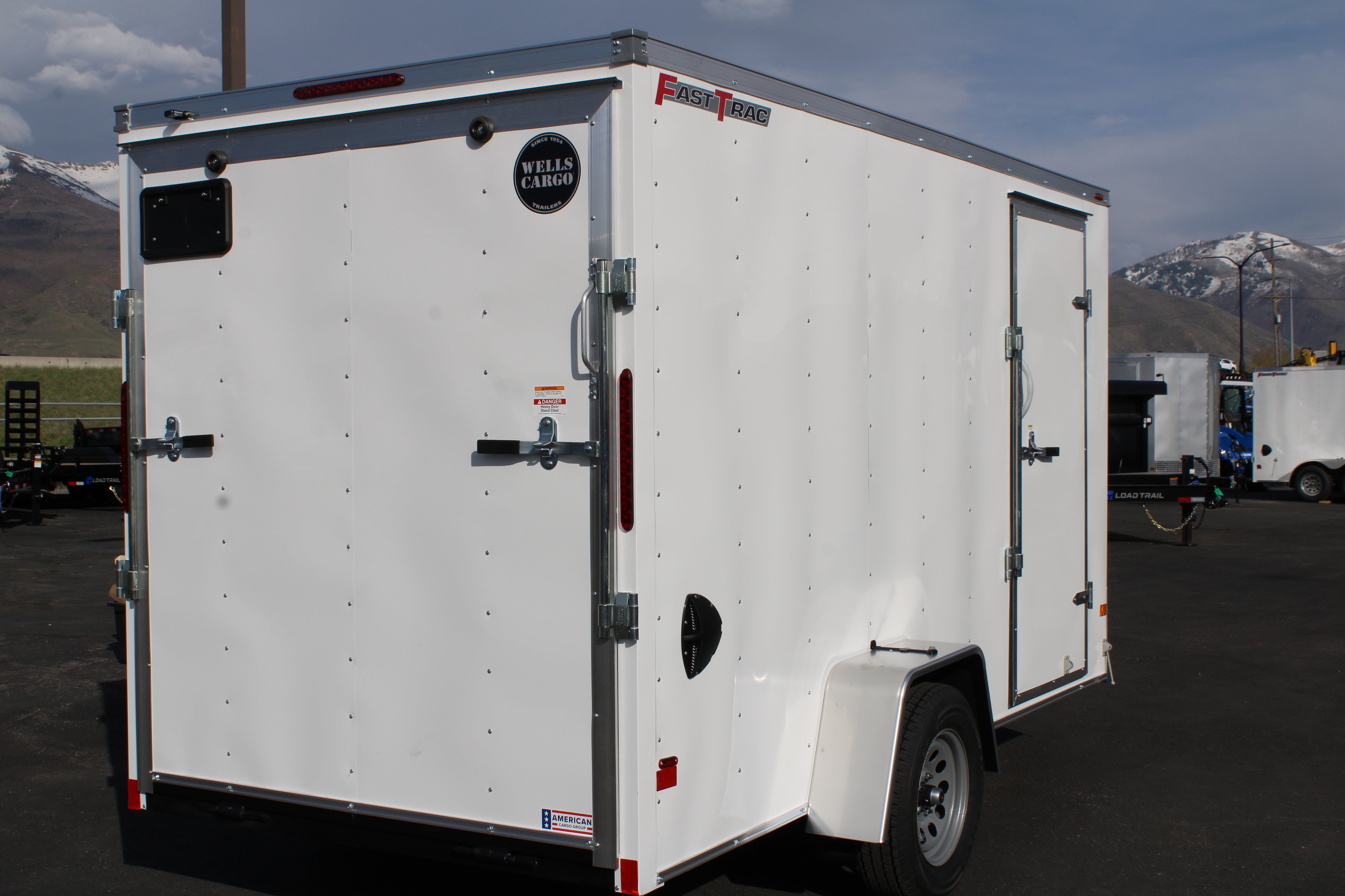 2025 Wells Cargo 6 x 12 Enclosed Trailer