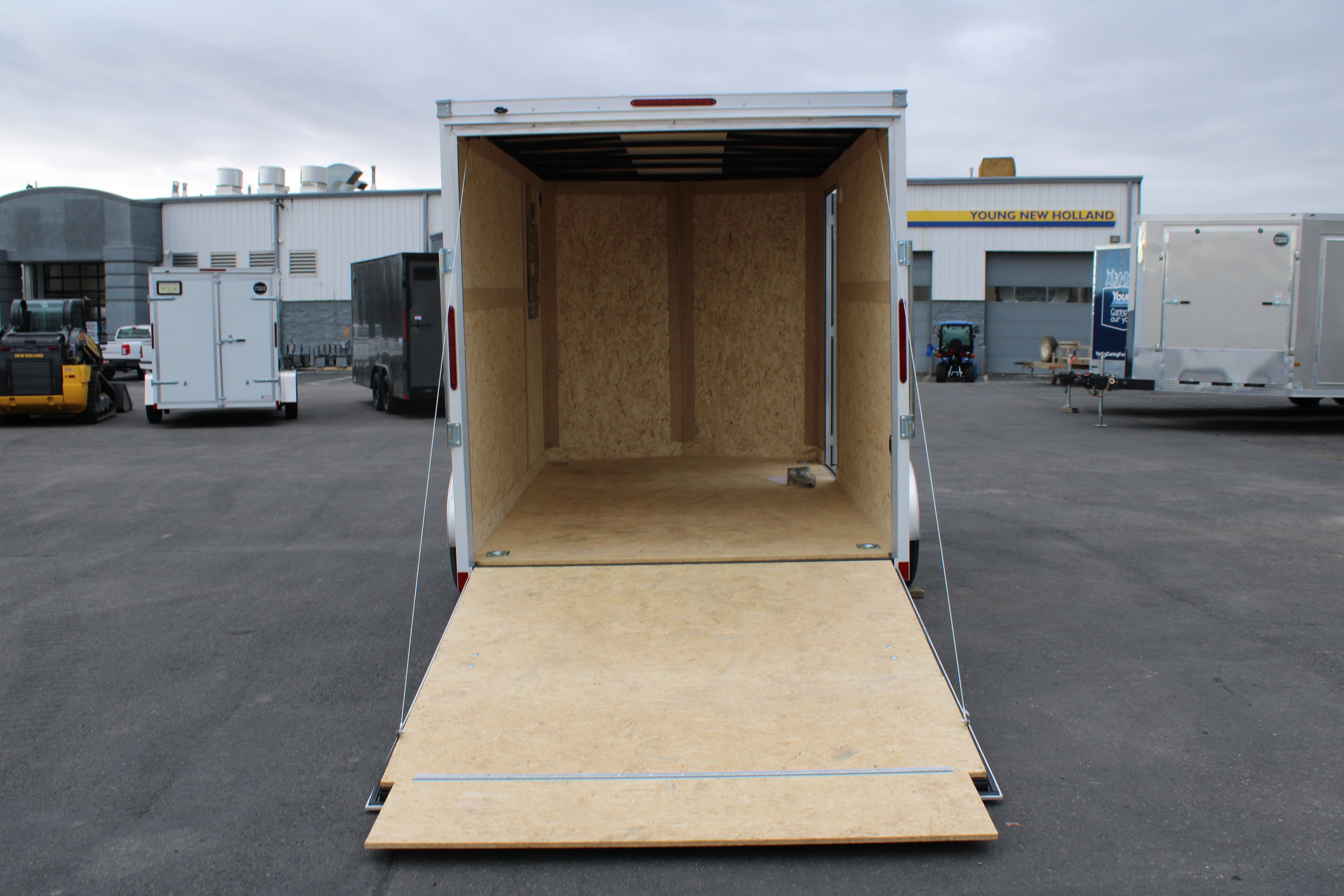Wells Cargo 7 x 12 Deluxe Enclosed Trailer