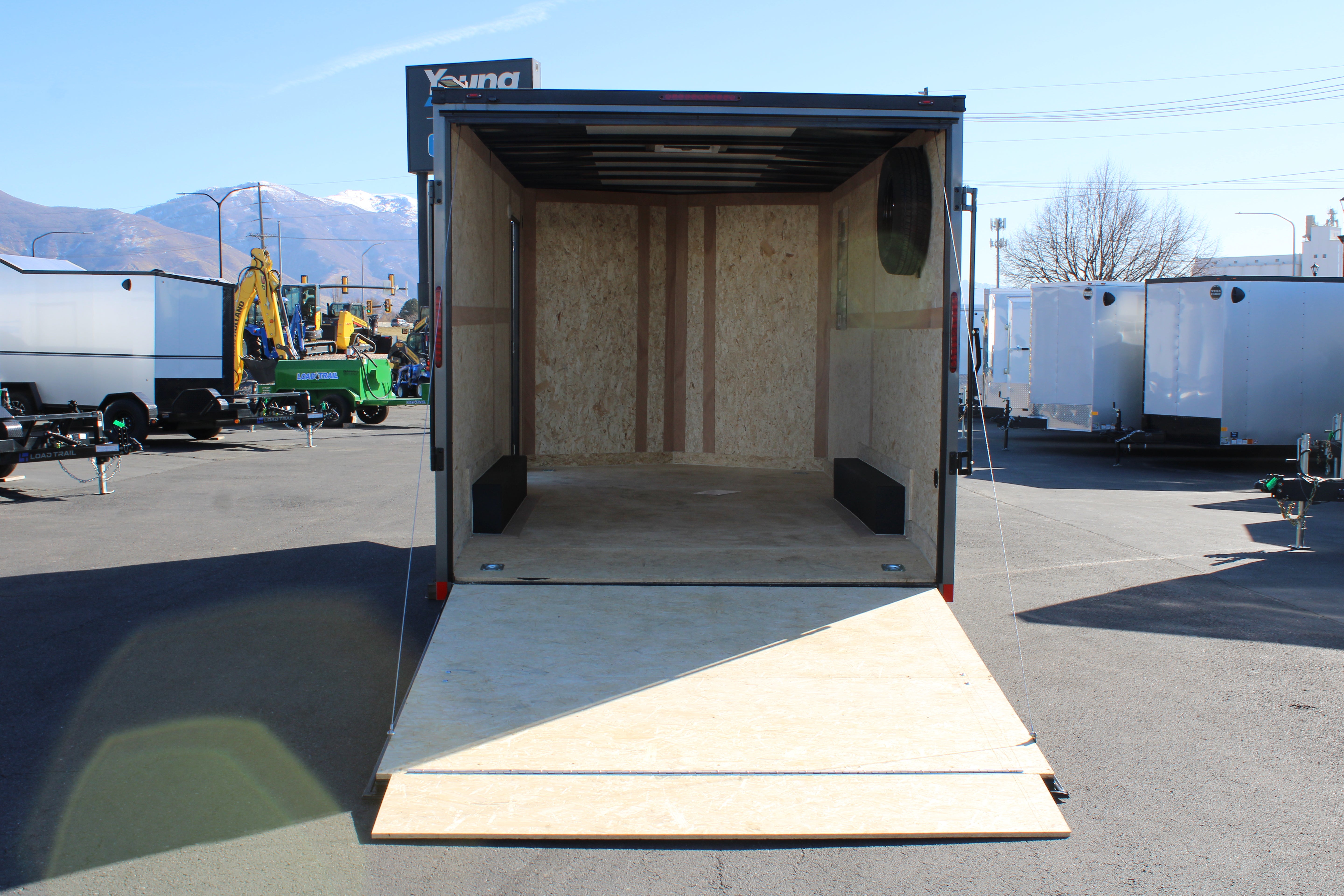 Wells Cargo 8.5 x 16 Deluxe Enclosed Trailer