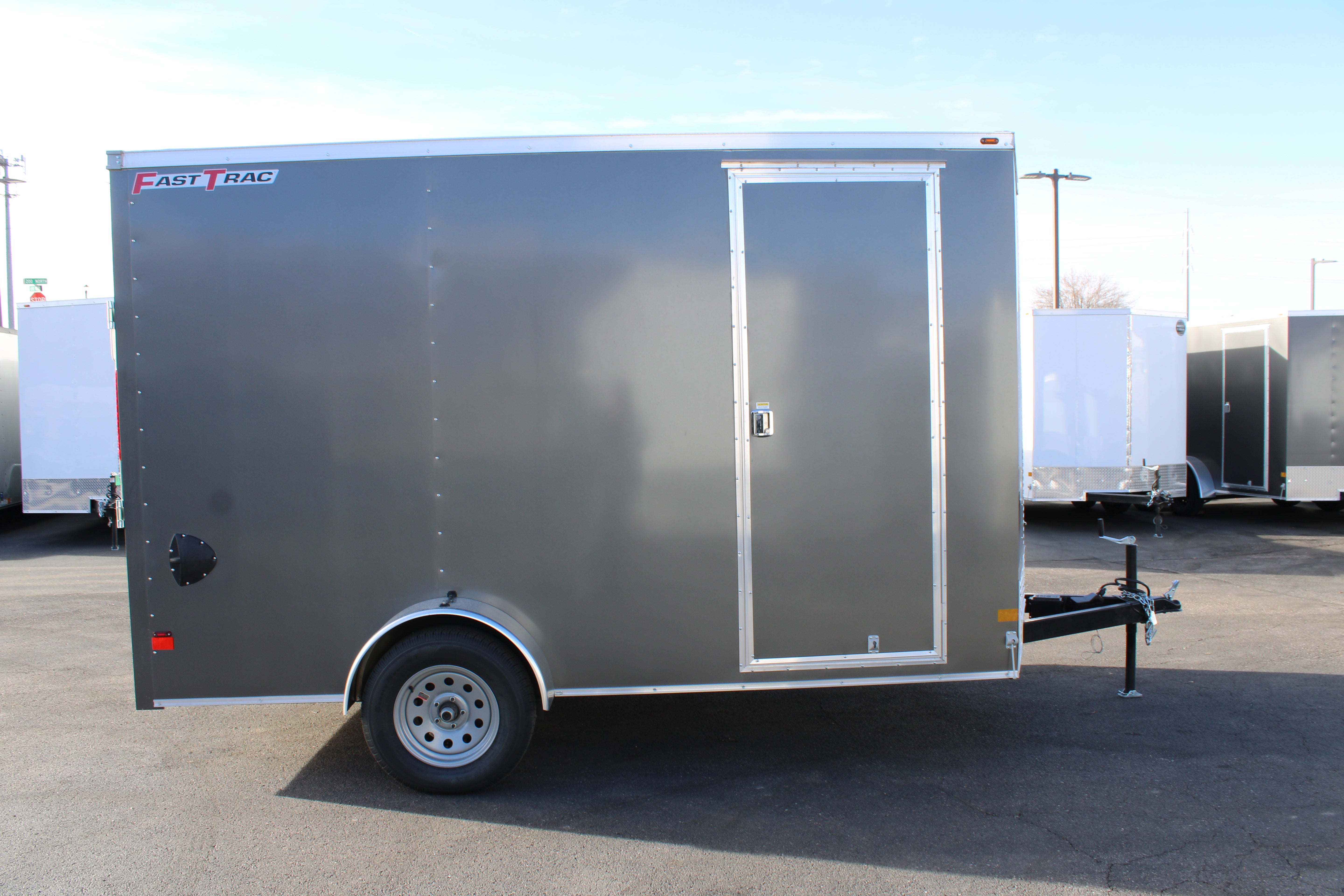 Wells Cargo 7 x 12 Deluxe Enclosed Trailer