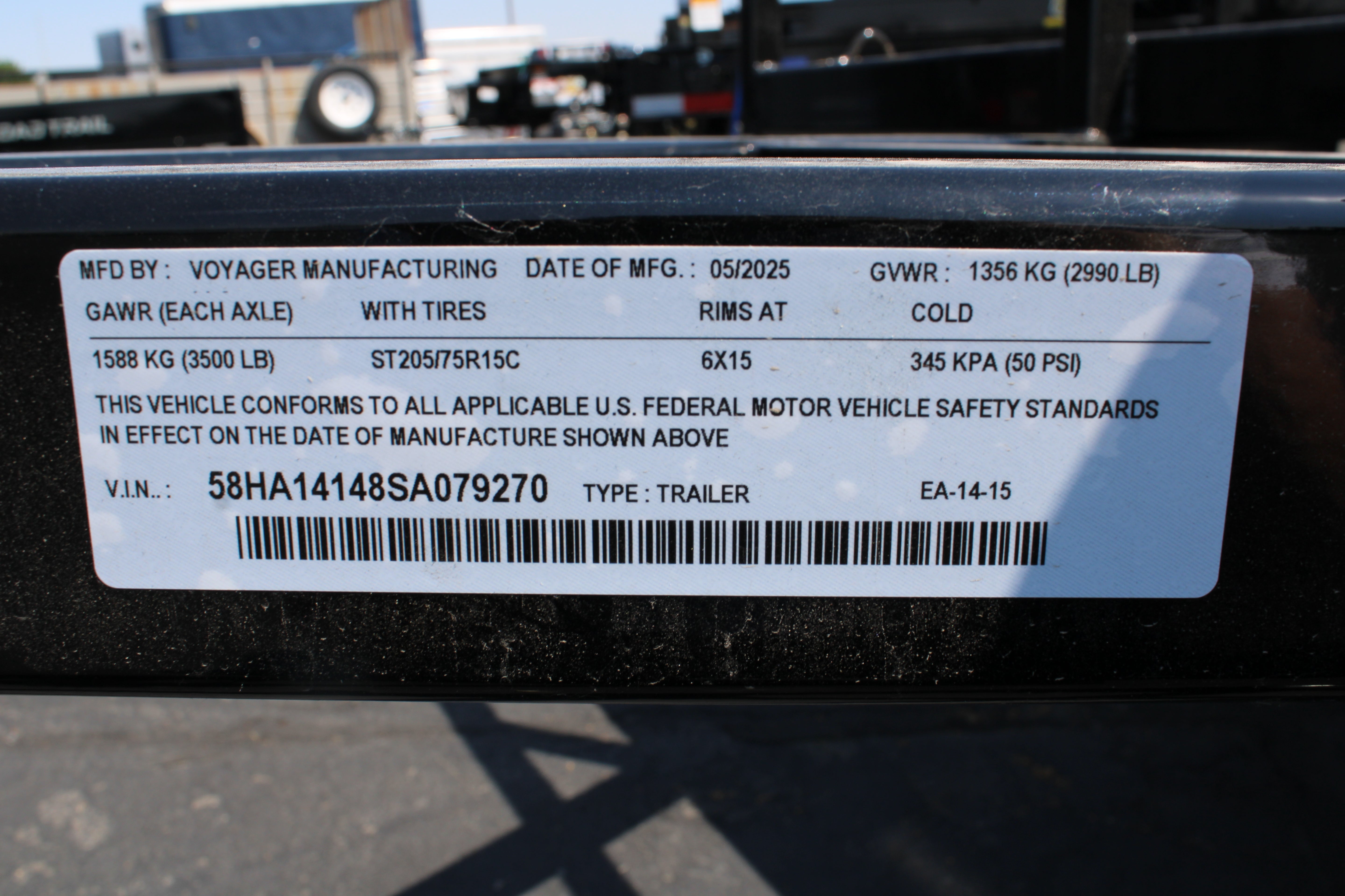 2025 Echo 7 x 14 Utility Trailer