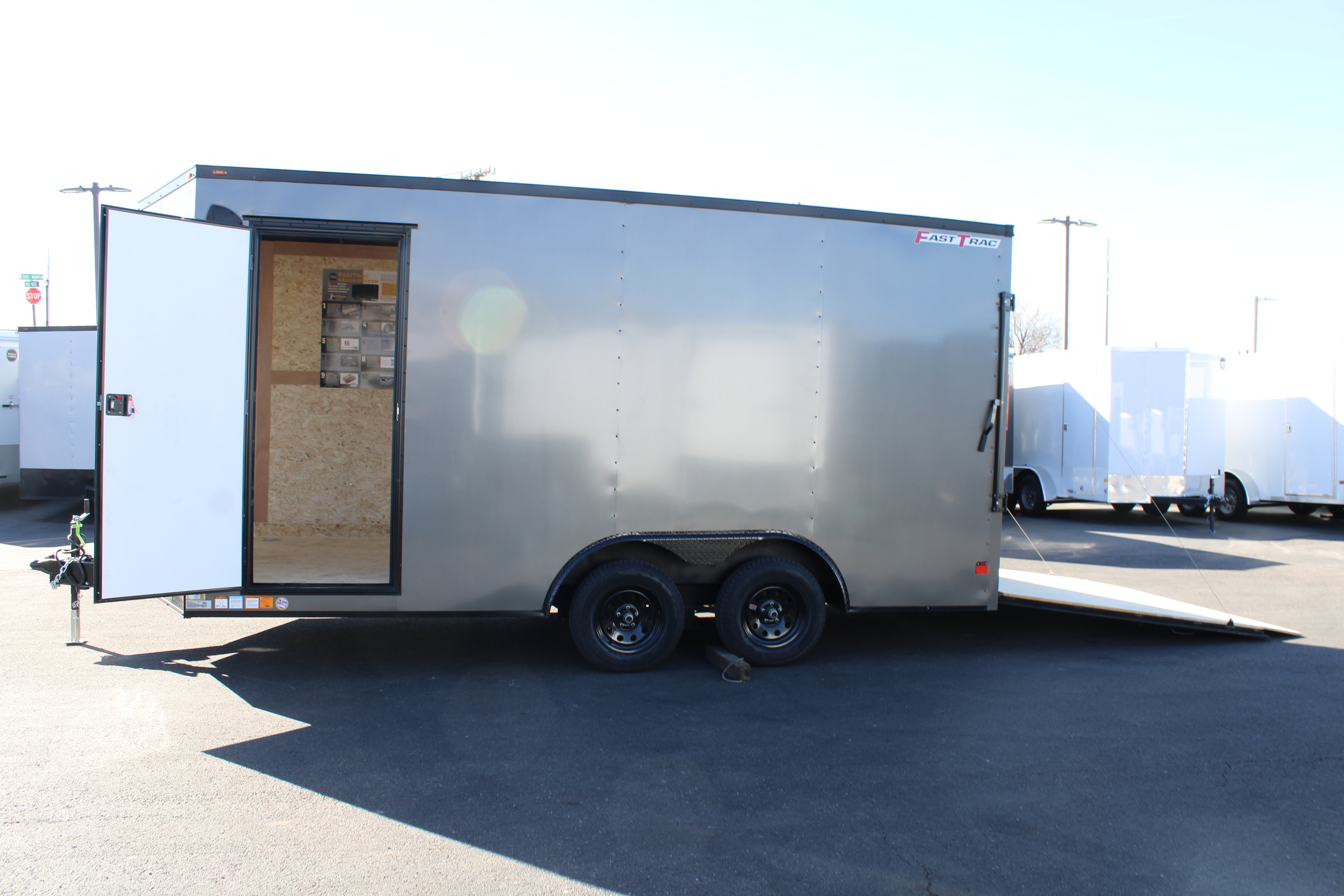 Wells Cargo 8.5 x 16 Deluxe Enclosed Trailer
