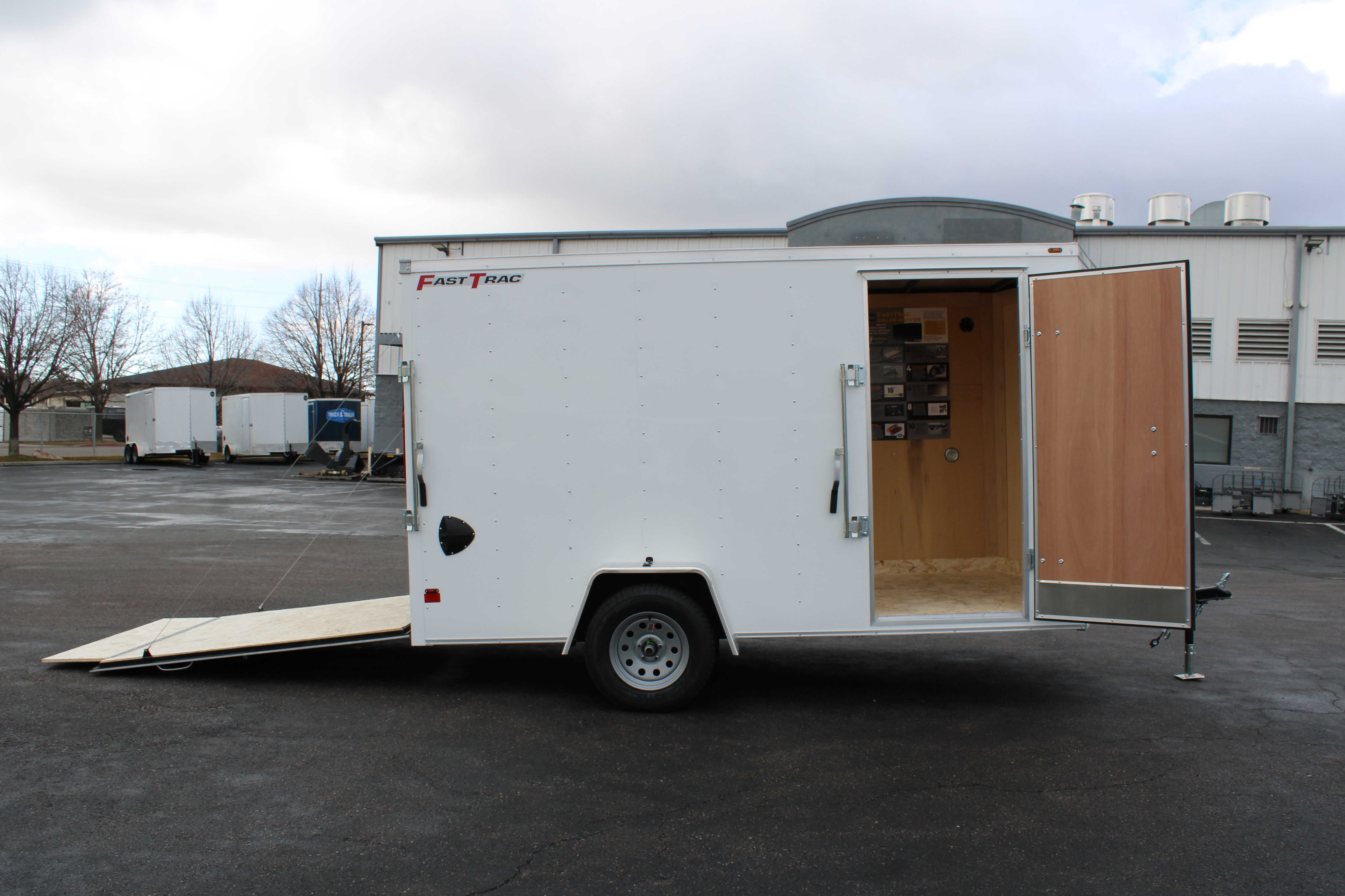 Wells Cargo 6x12 Enclosed Trailer