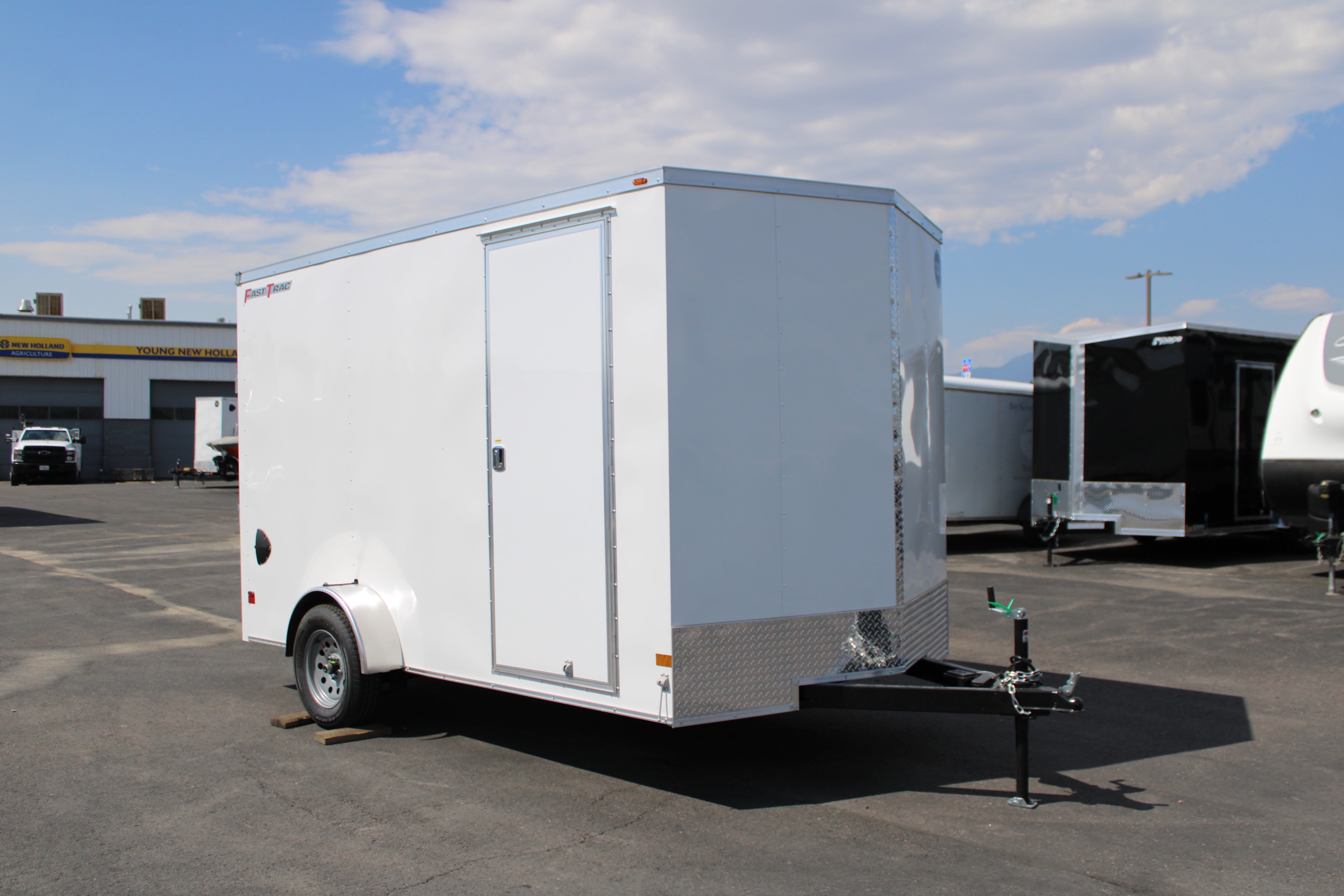 2025 Wells Cargo 7 x 12 Deluxe Enclosed Trailer