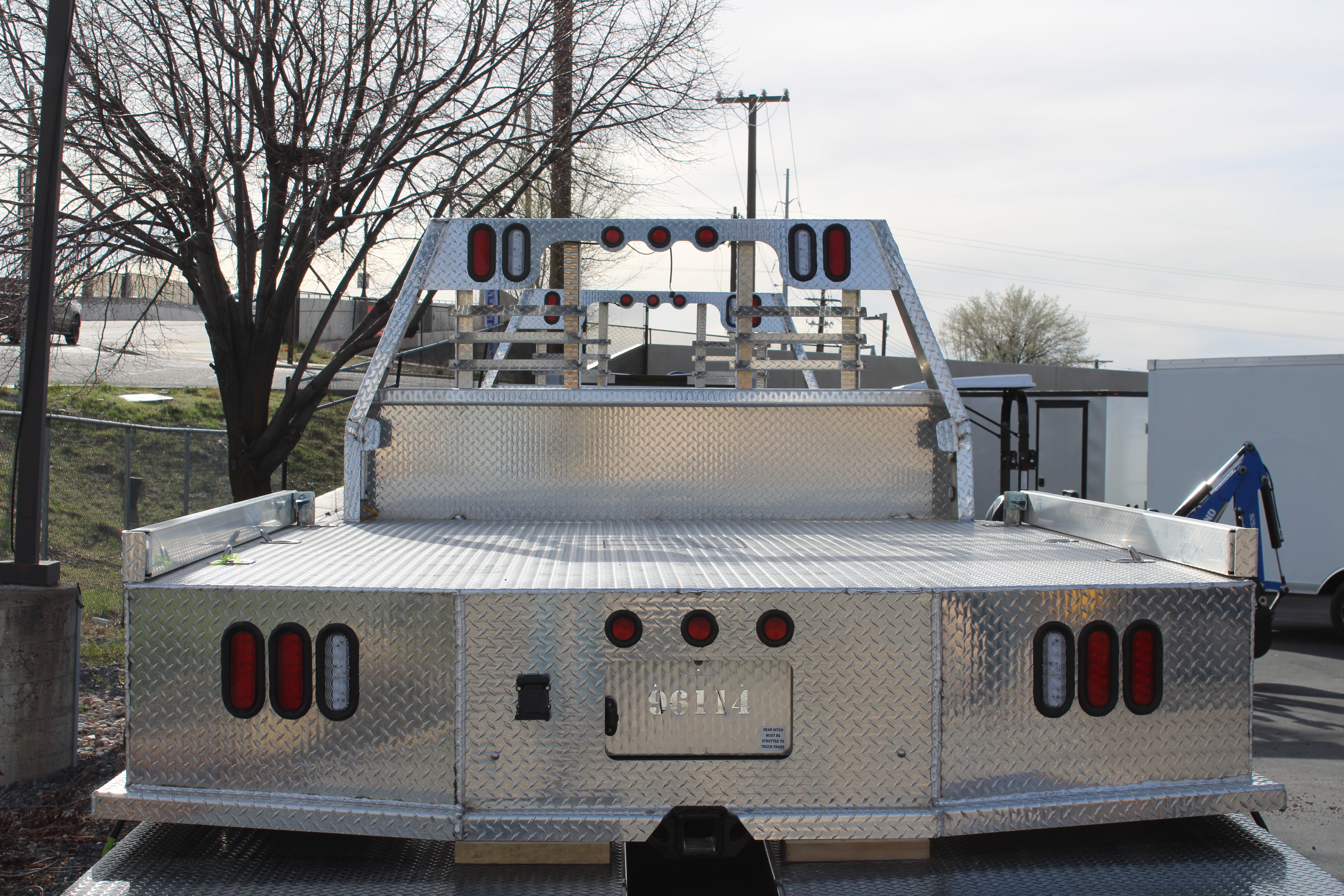 2025 Bradford 96" x 114" Aluminum Truck Bed