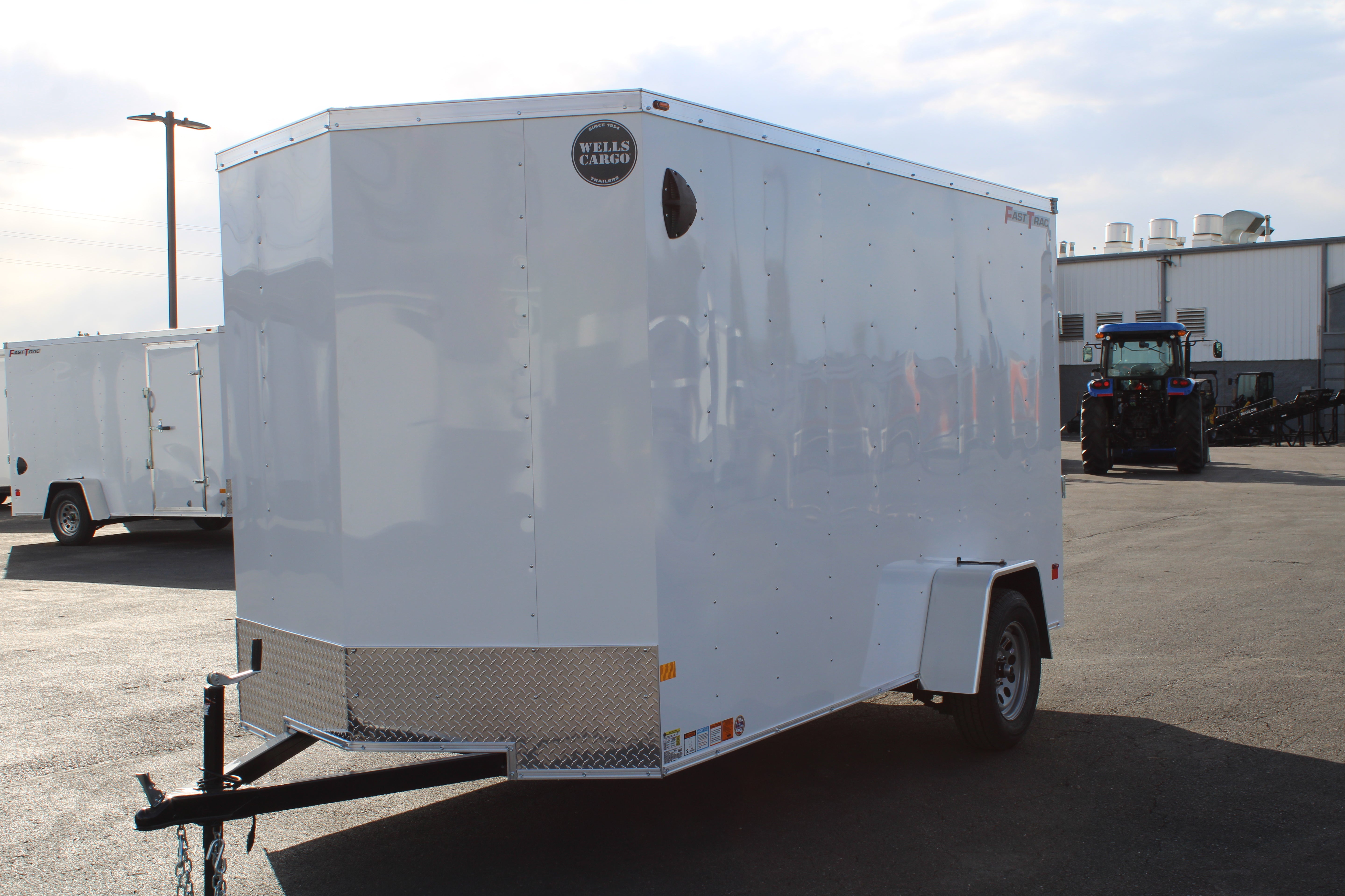 2025 Wells Cargo 6 x 12 Enclosed Trailer