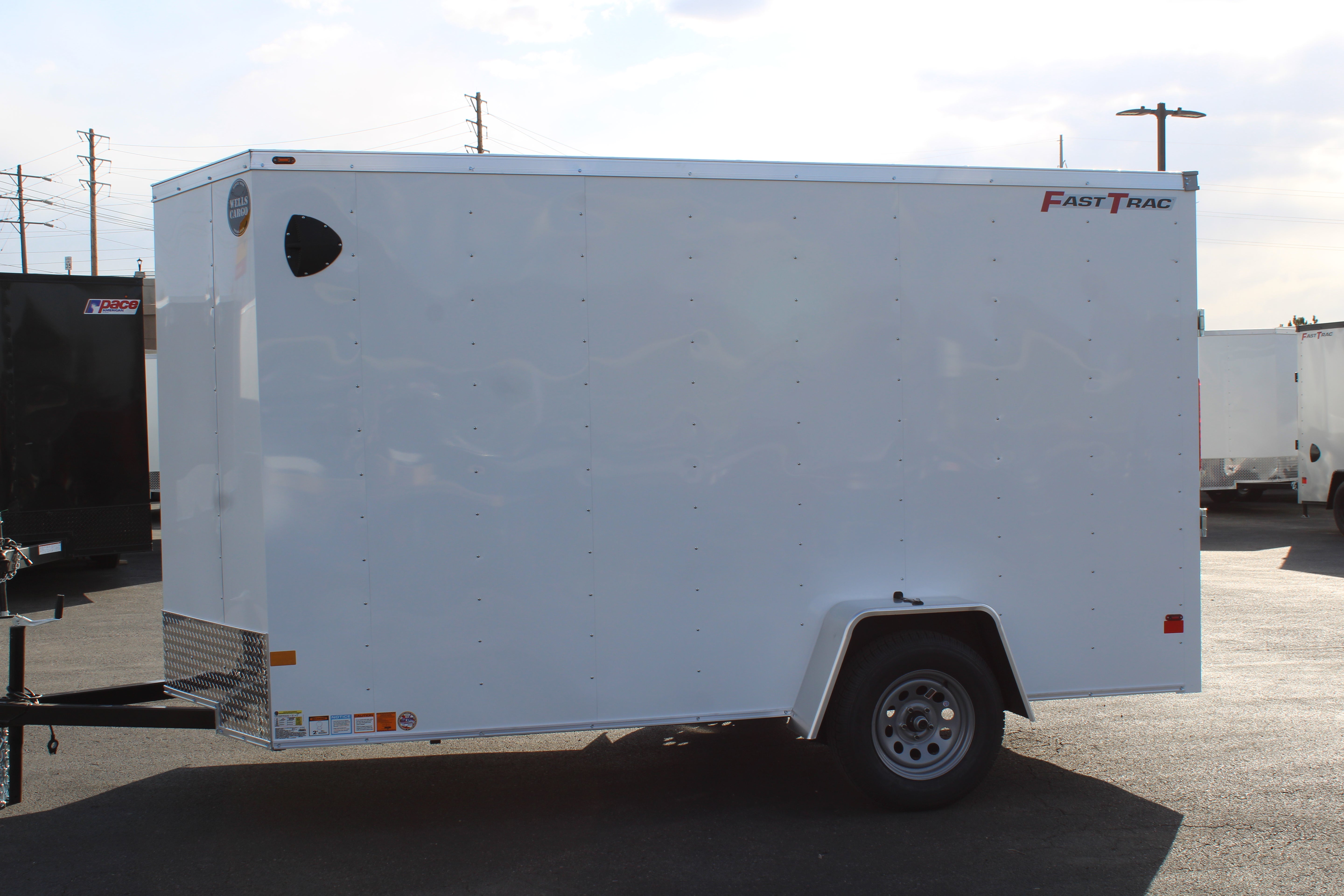 2025 Wells Cargo 6 x 12 Enclosed Trailer