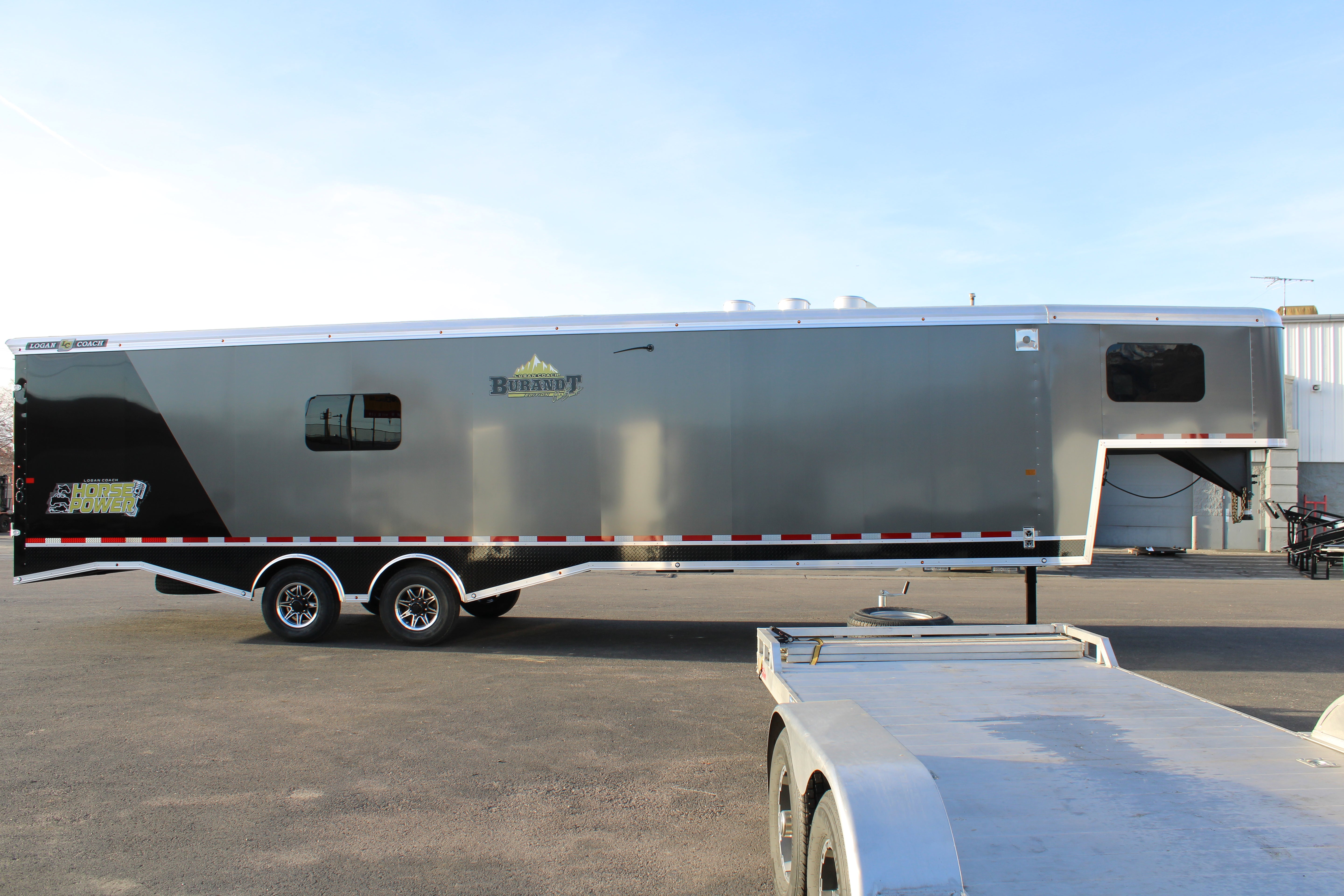 33' logan Snowmobile Trailer