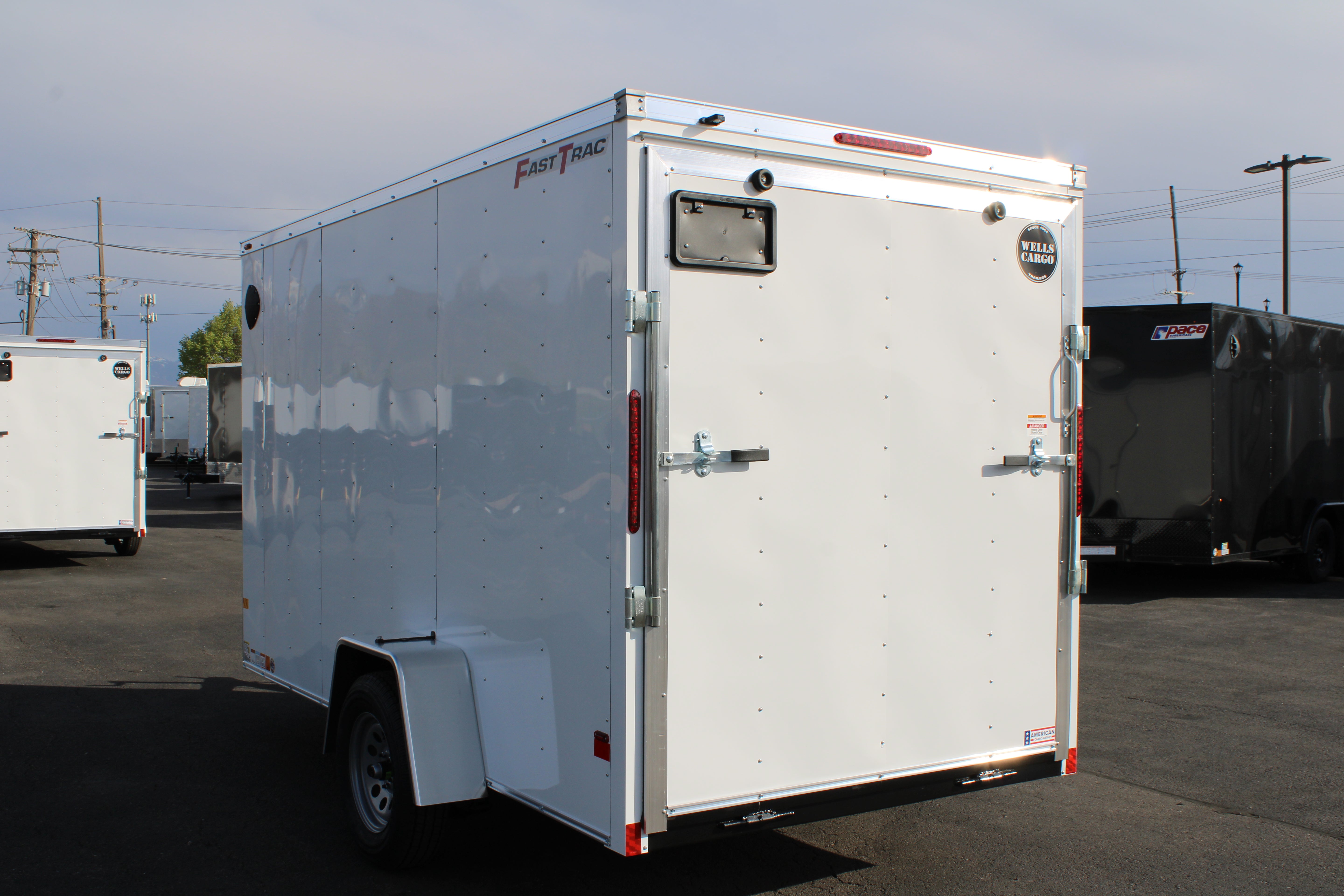 2025 Wells Cargo 6 x 12 Enclosed Trailer