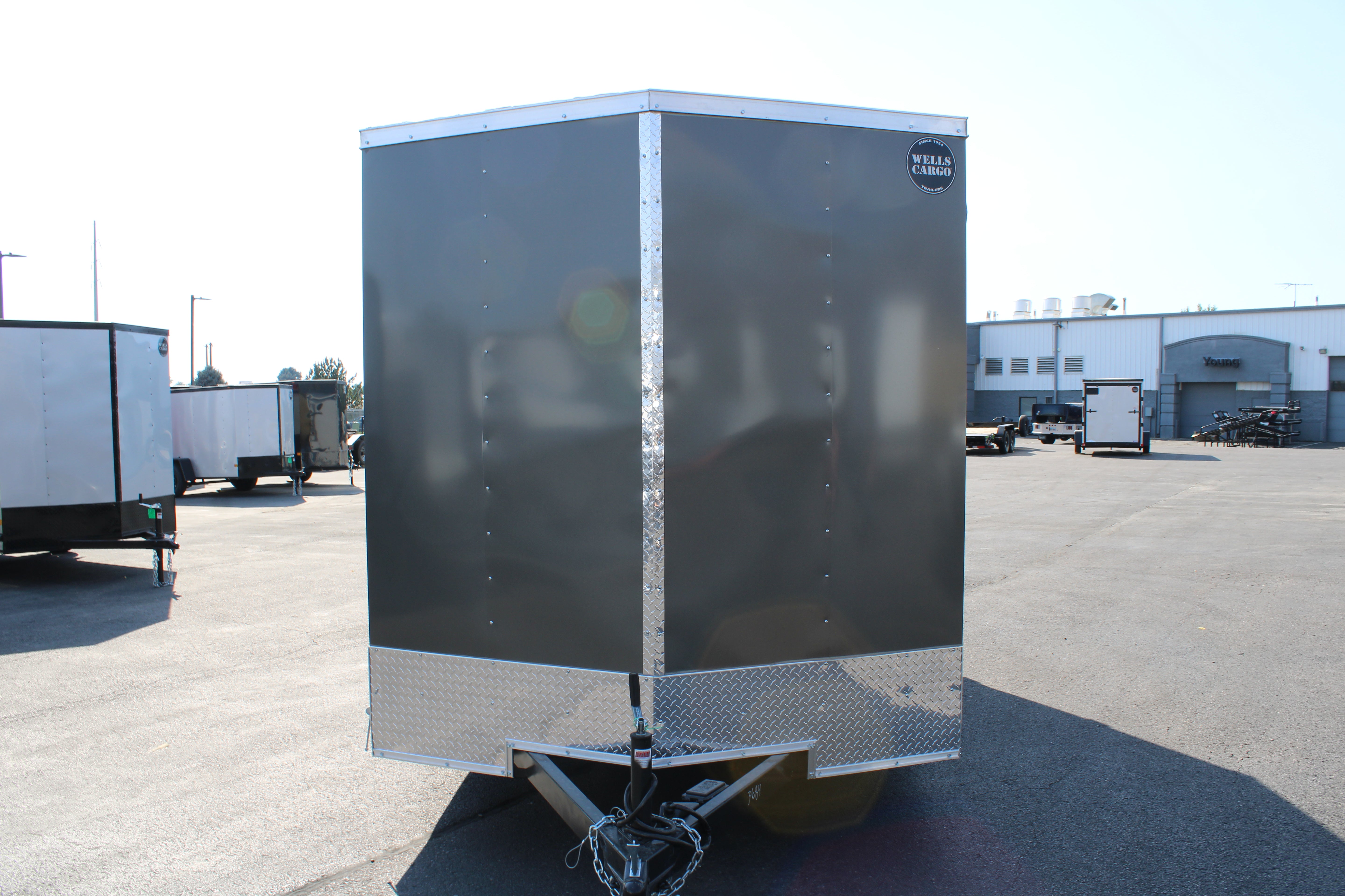 2025 Wells Cargo 7 x 12 Deluxe Enclosed Trailer