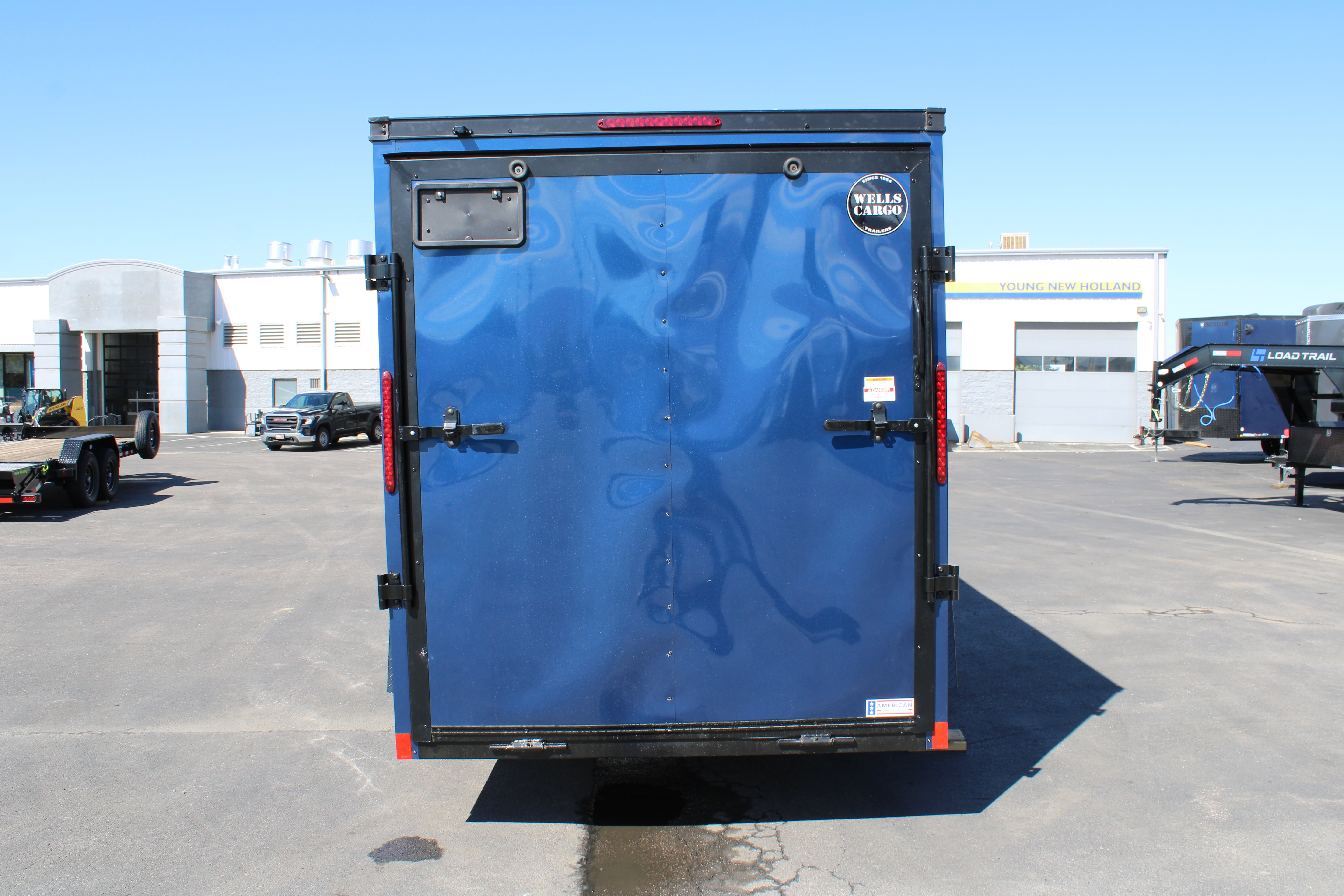 Wells Cargo 6 x 12 Deluxe Enclosed Trailer