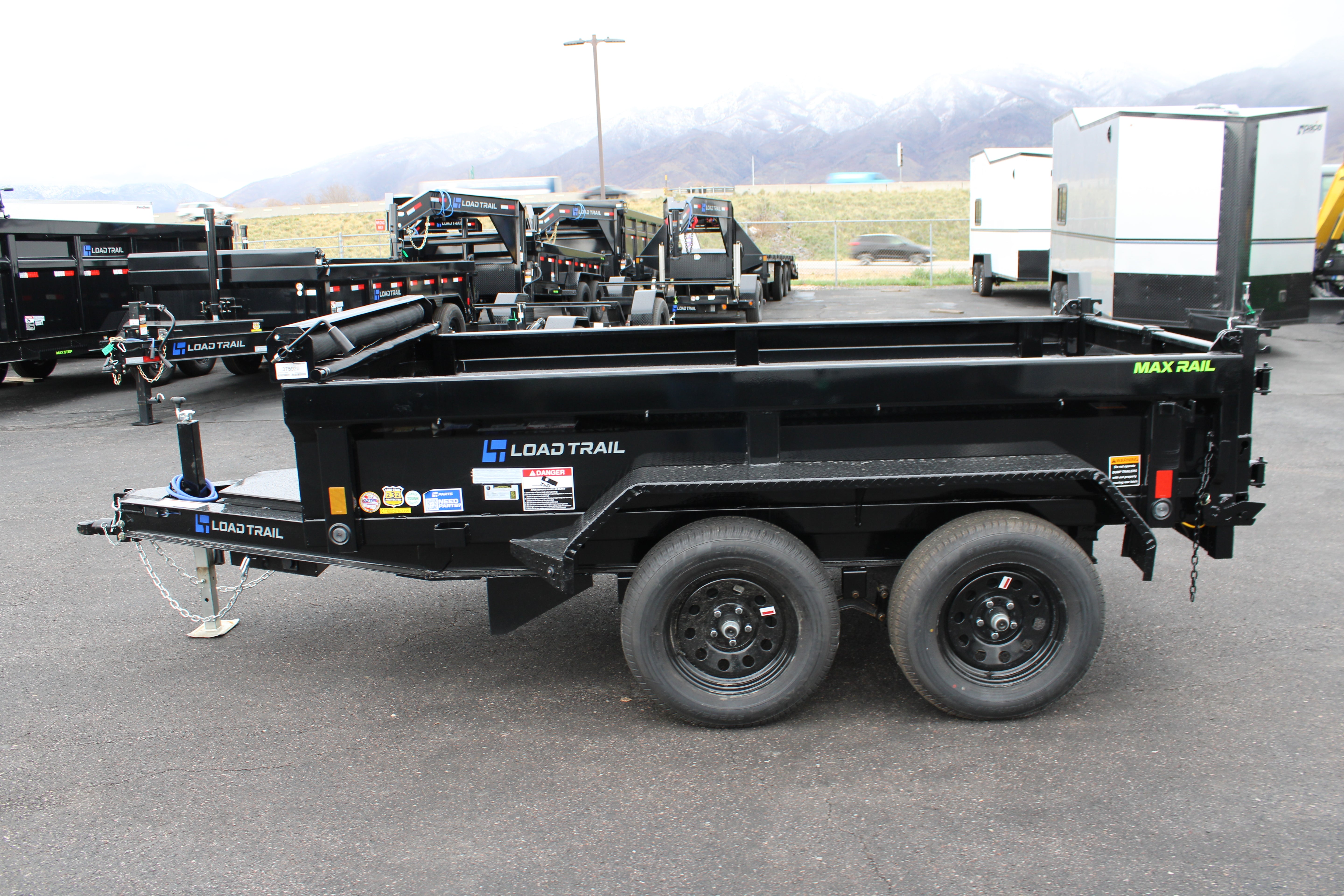 Load Trailer DE 60" X 10' Dump Trailer