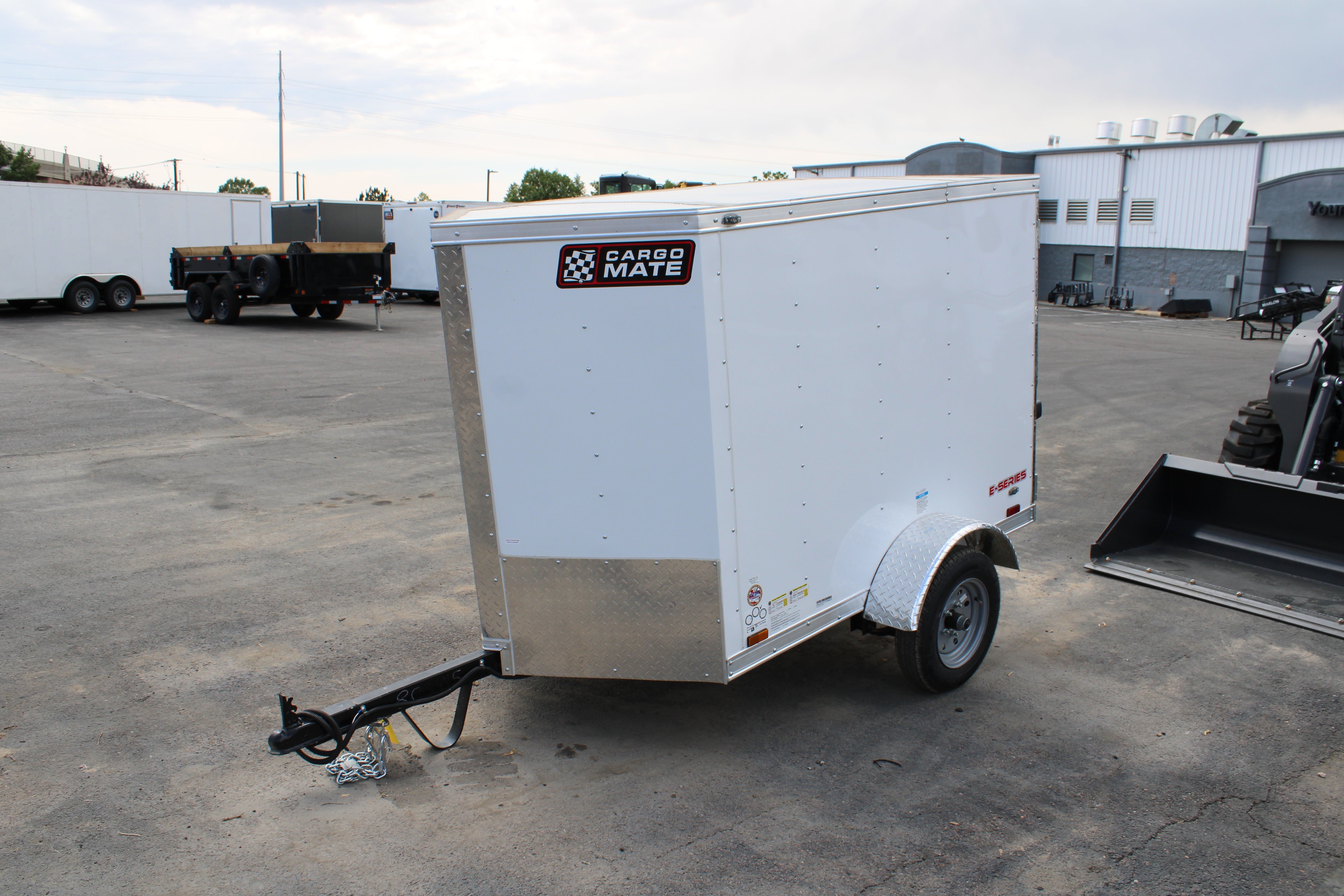2026 Cargo Mate 4 x 6 Cargo Trailer W/ Single Swing Door