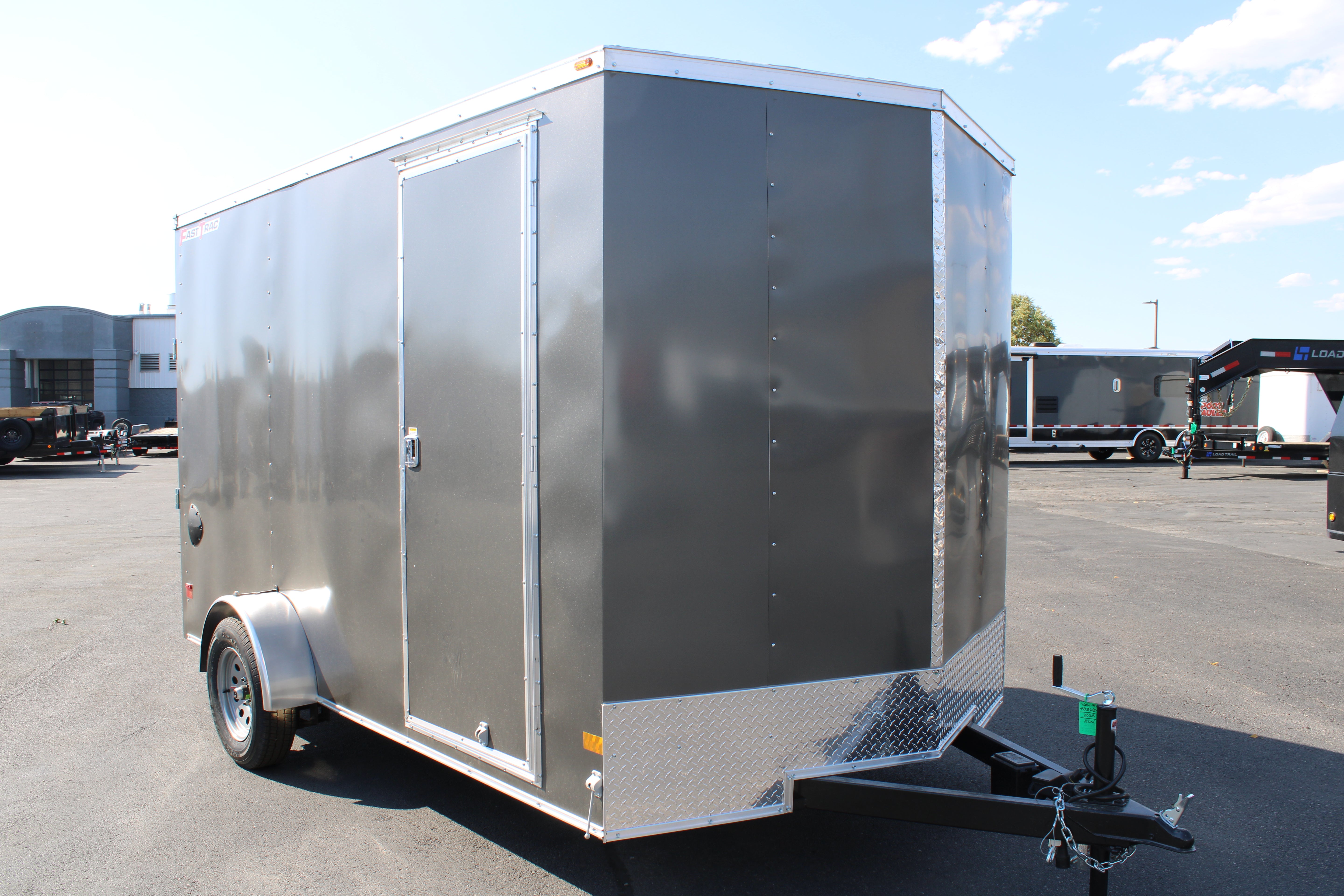 2025 Wells Cargo 7 x 12 Deluxe Enclosed Trailer