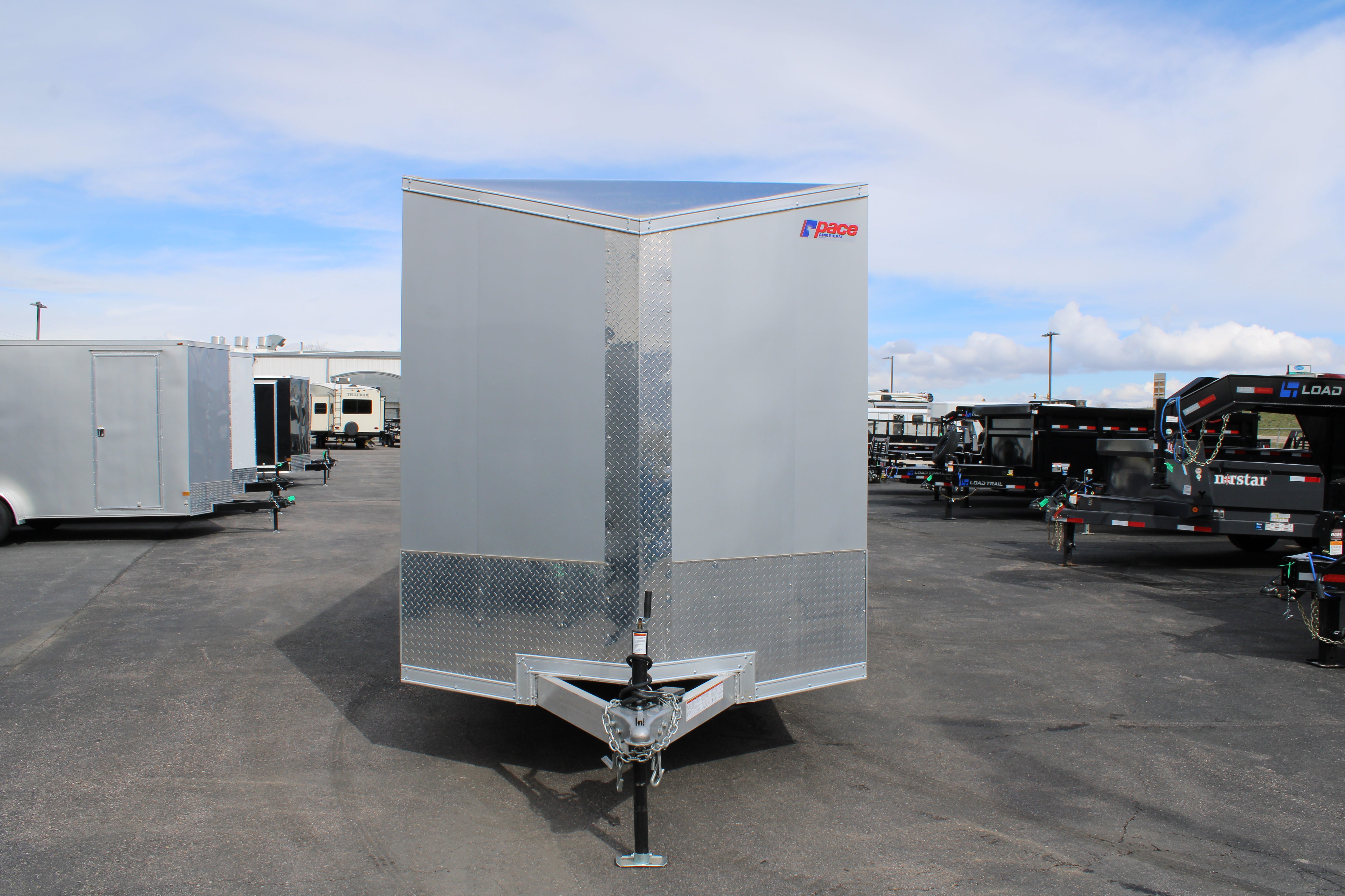 All Aluminum Pace 7 x 16 Enclosed Trailer
