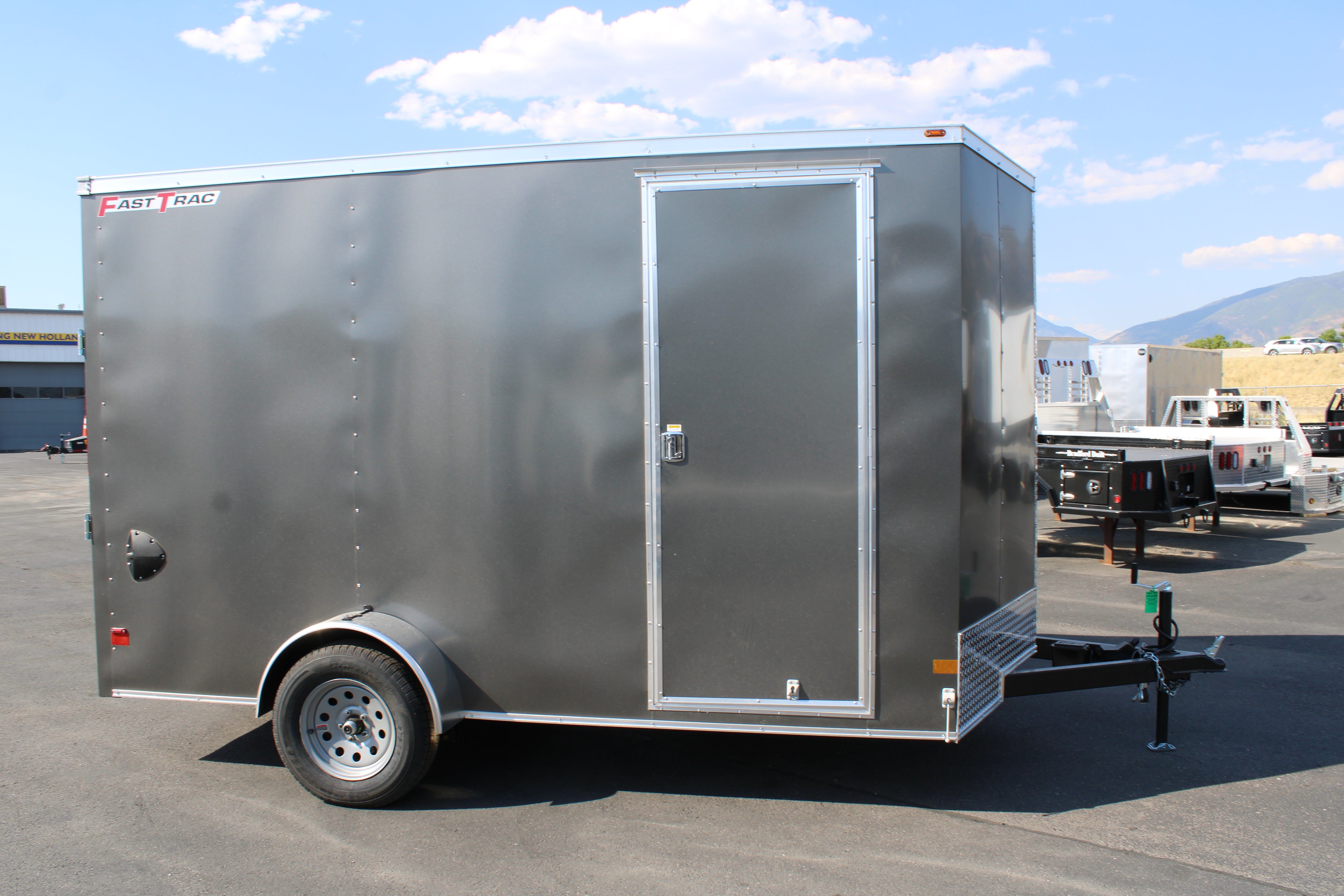 2025 Wells Cargo 7 x 12 Deluxe Enclosed Trailer