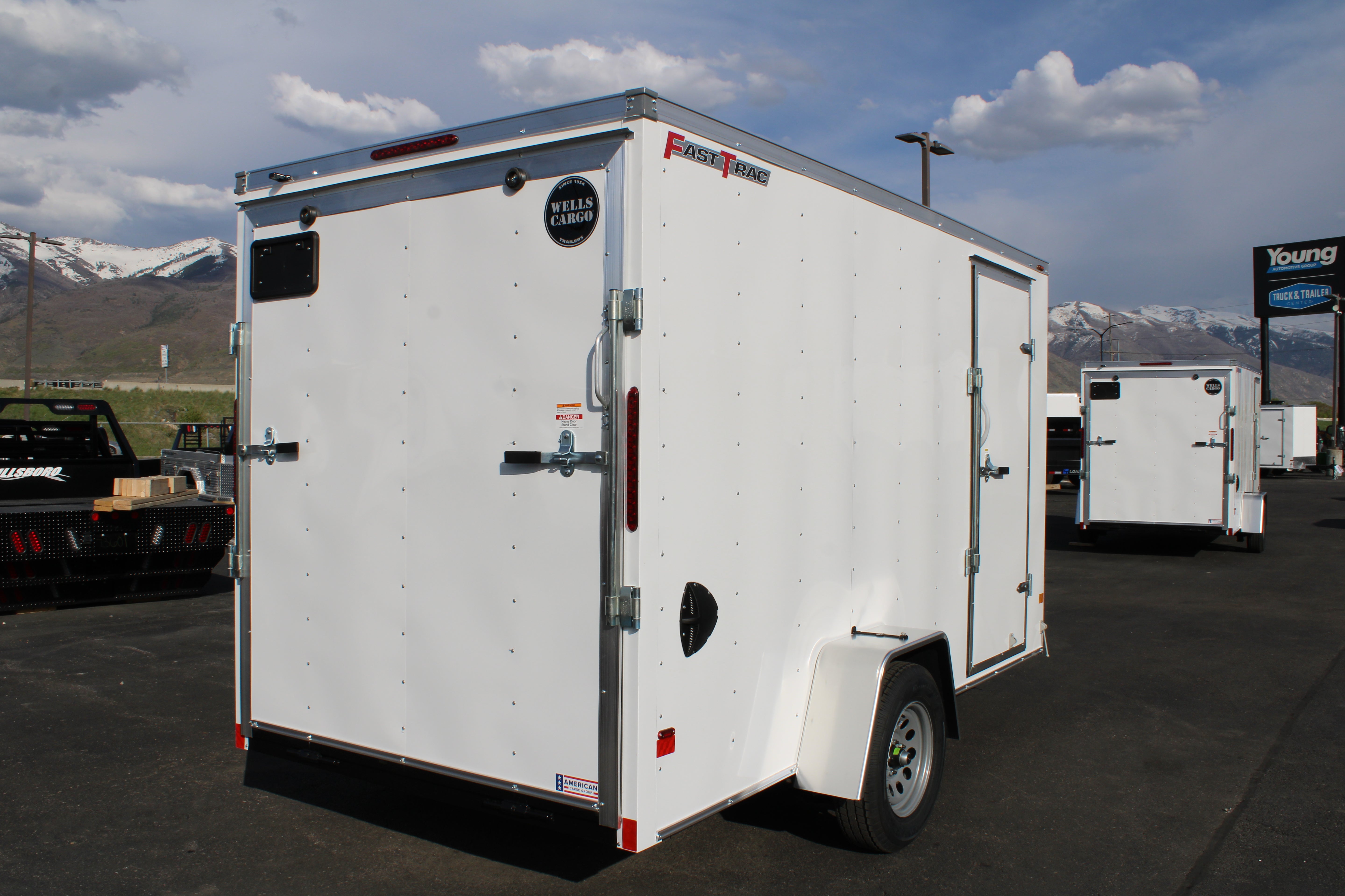 2025 Wells Cargo 6 x 12 Enclosed Trailer