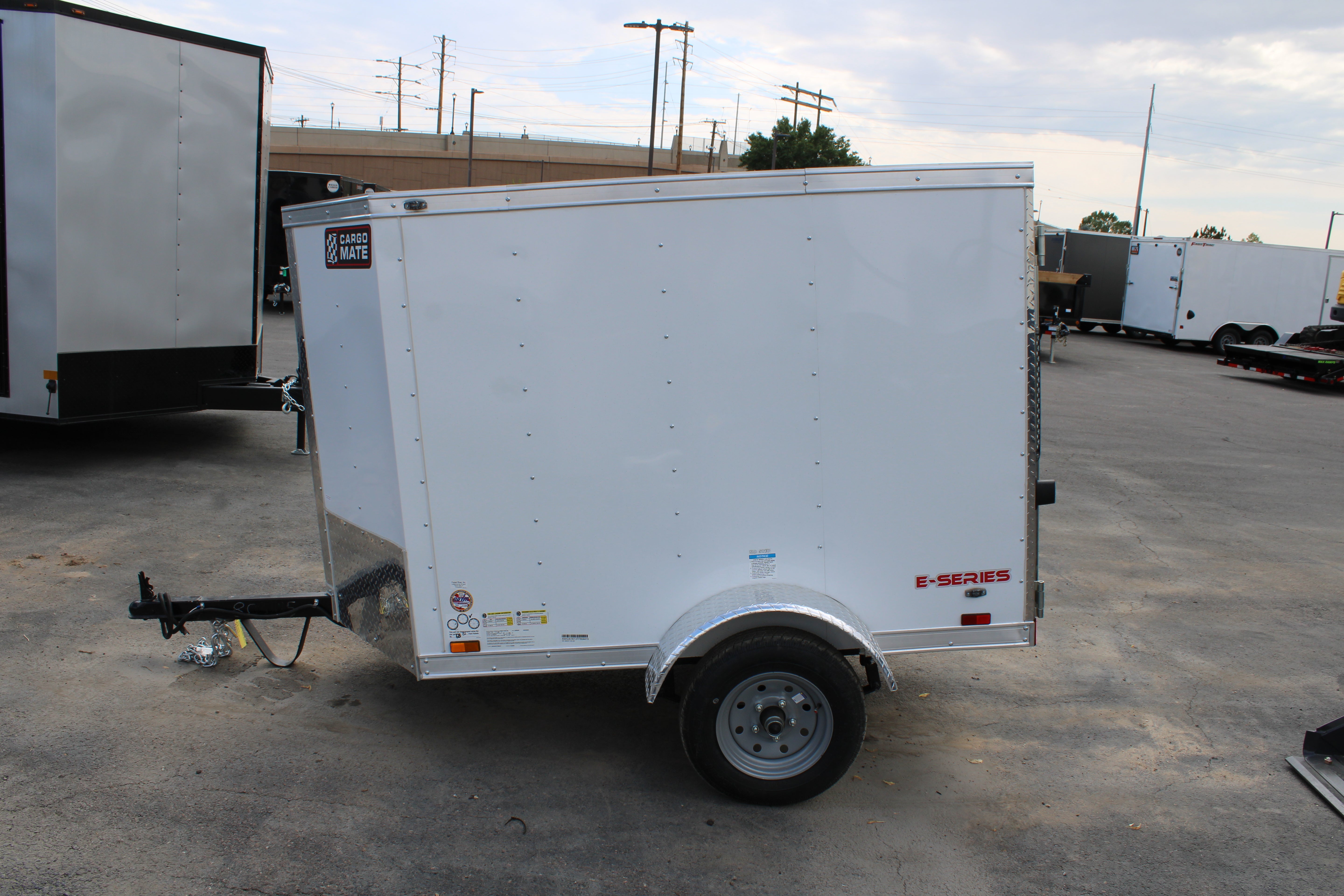 2026 Cargo Mate 4 x 6 Cargo Trailer W/ Single Swing Door