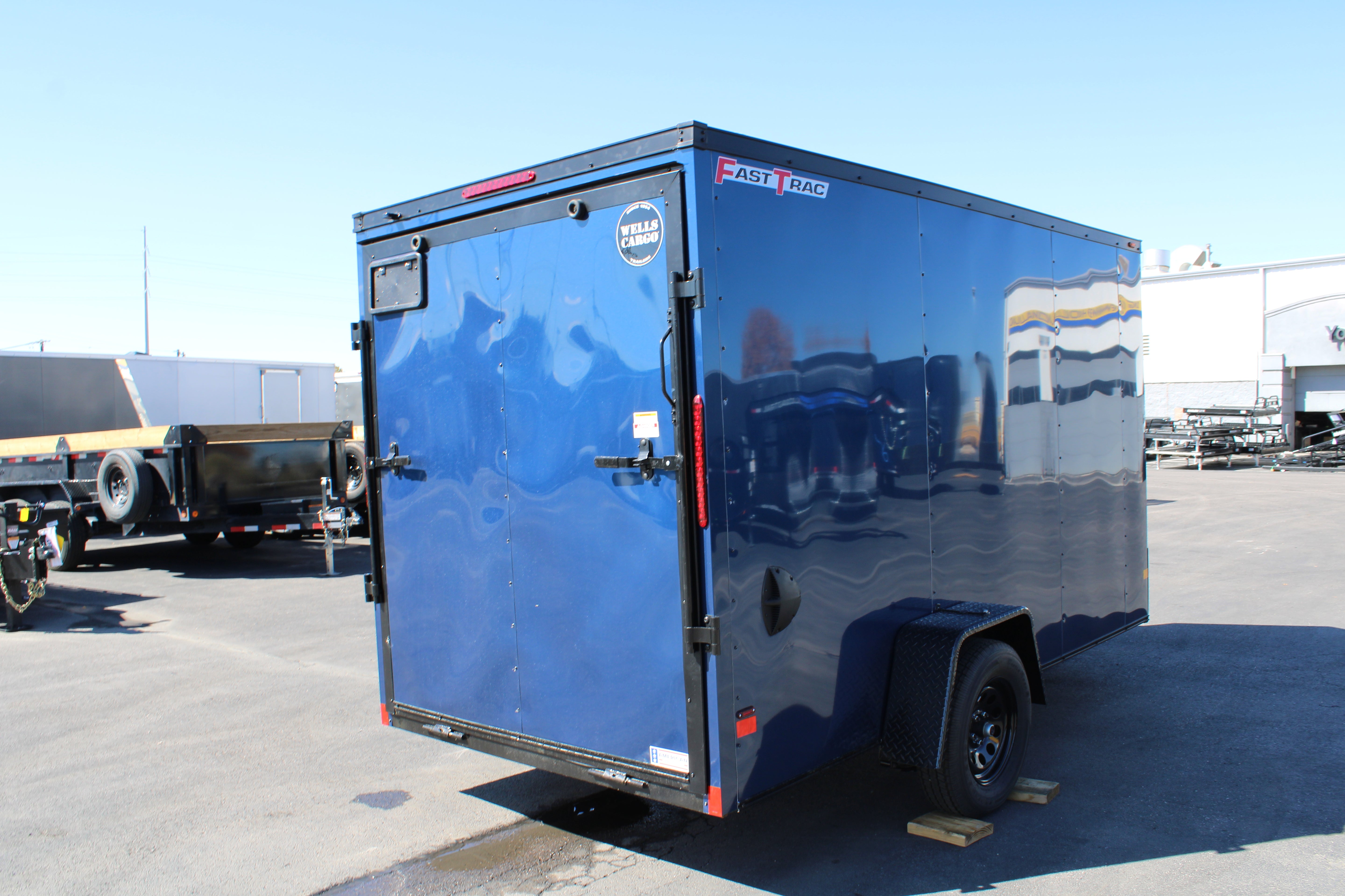 Wells Cargo 6 x 12 Deluxe Enclosed Trailer