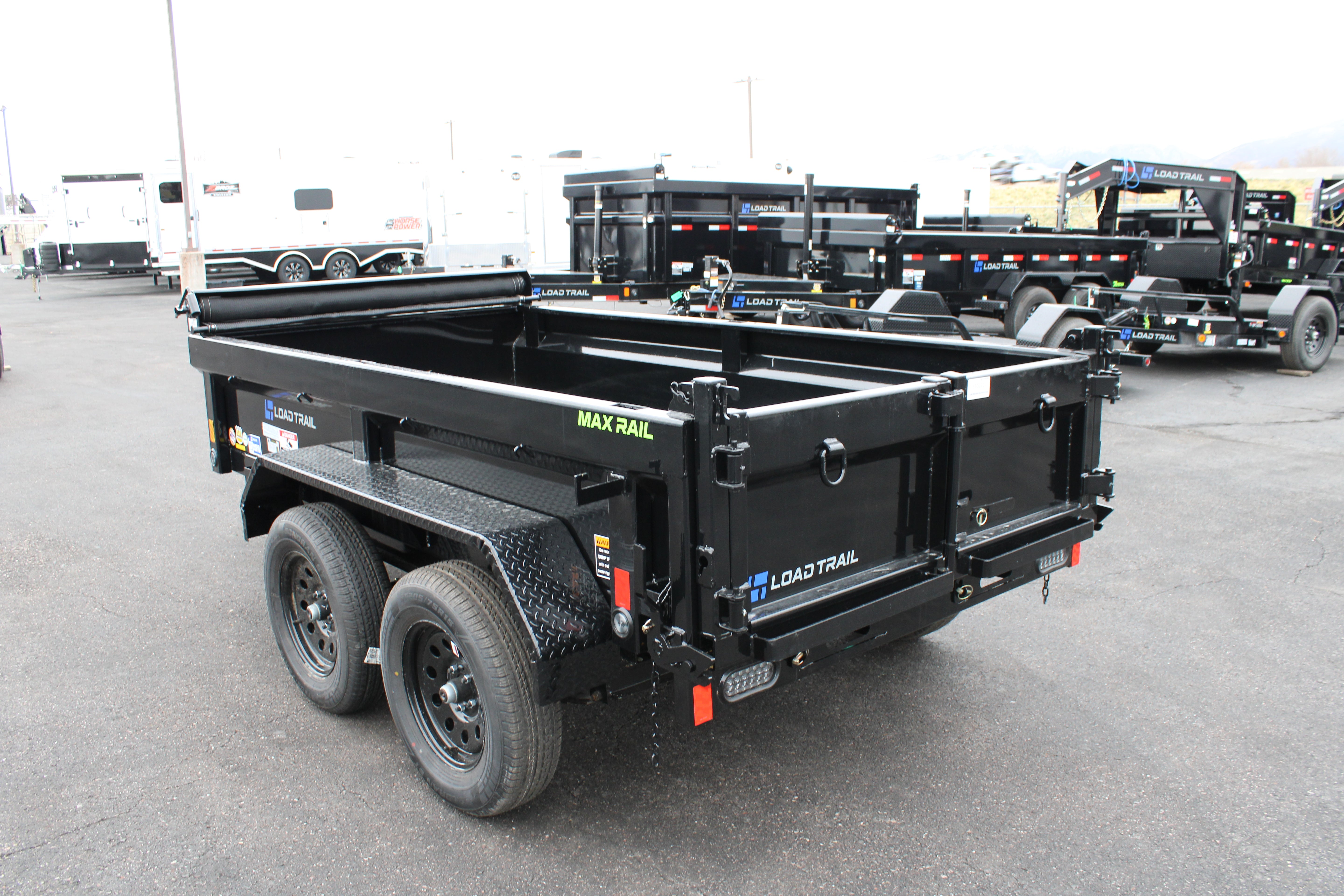 Load Trailer DE 60" X 10' Dump Trailer